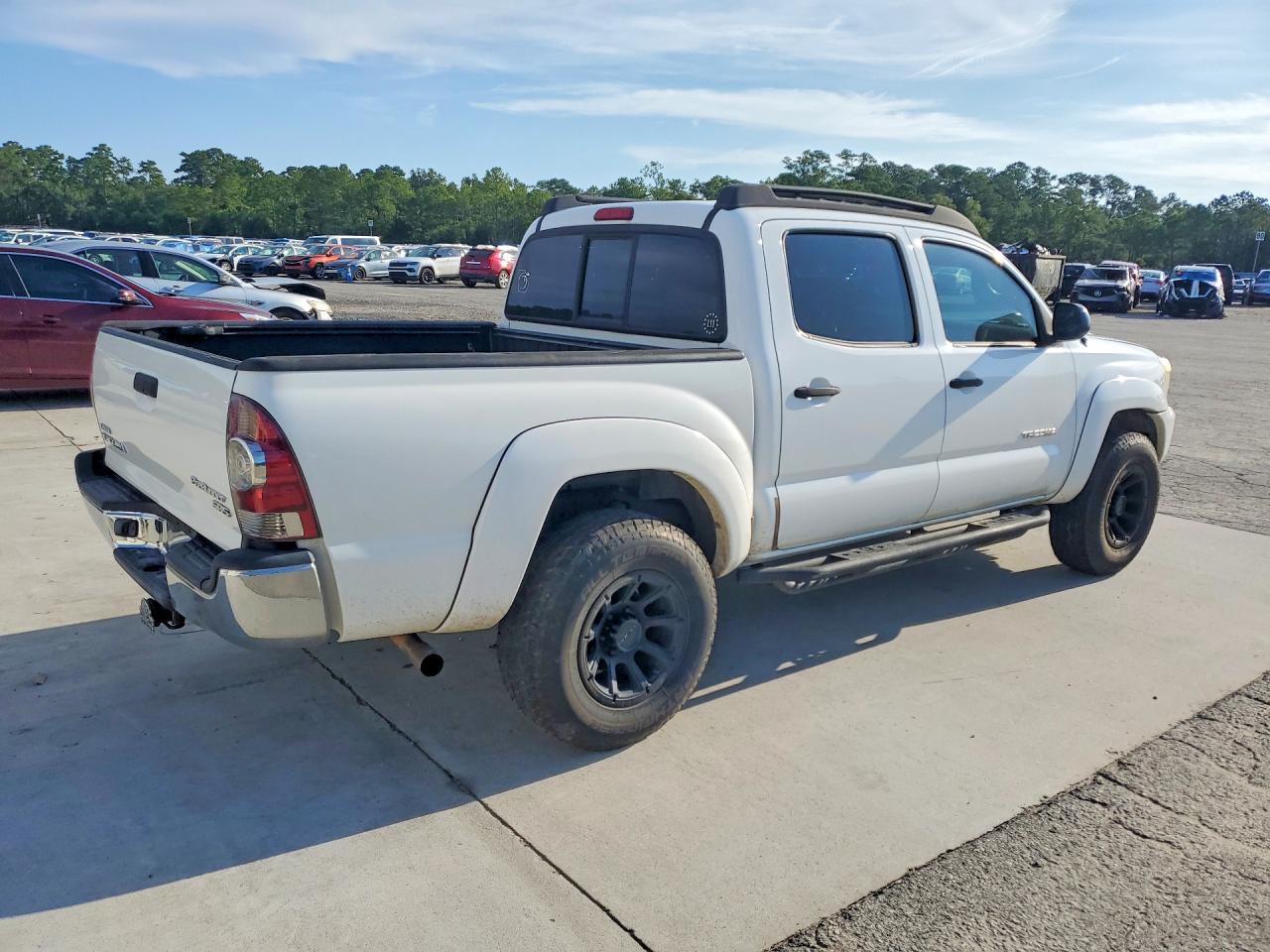 2013 Toyota Tacoma Double Cab White vin: 5TFJX4GN5DX024316