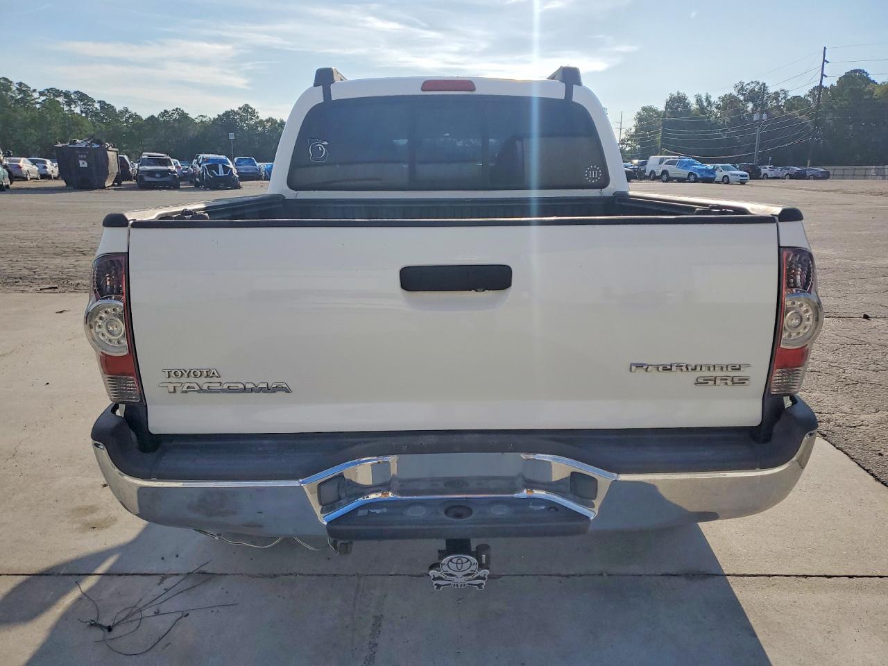 2013 Toyota Tacoma Double Cab White vin: 5TFJX4GN5DX024316