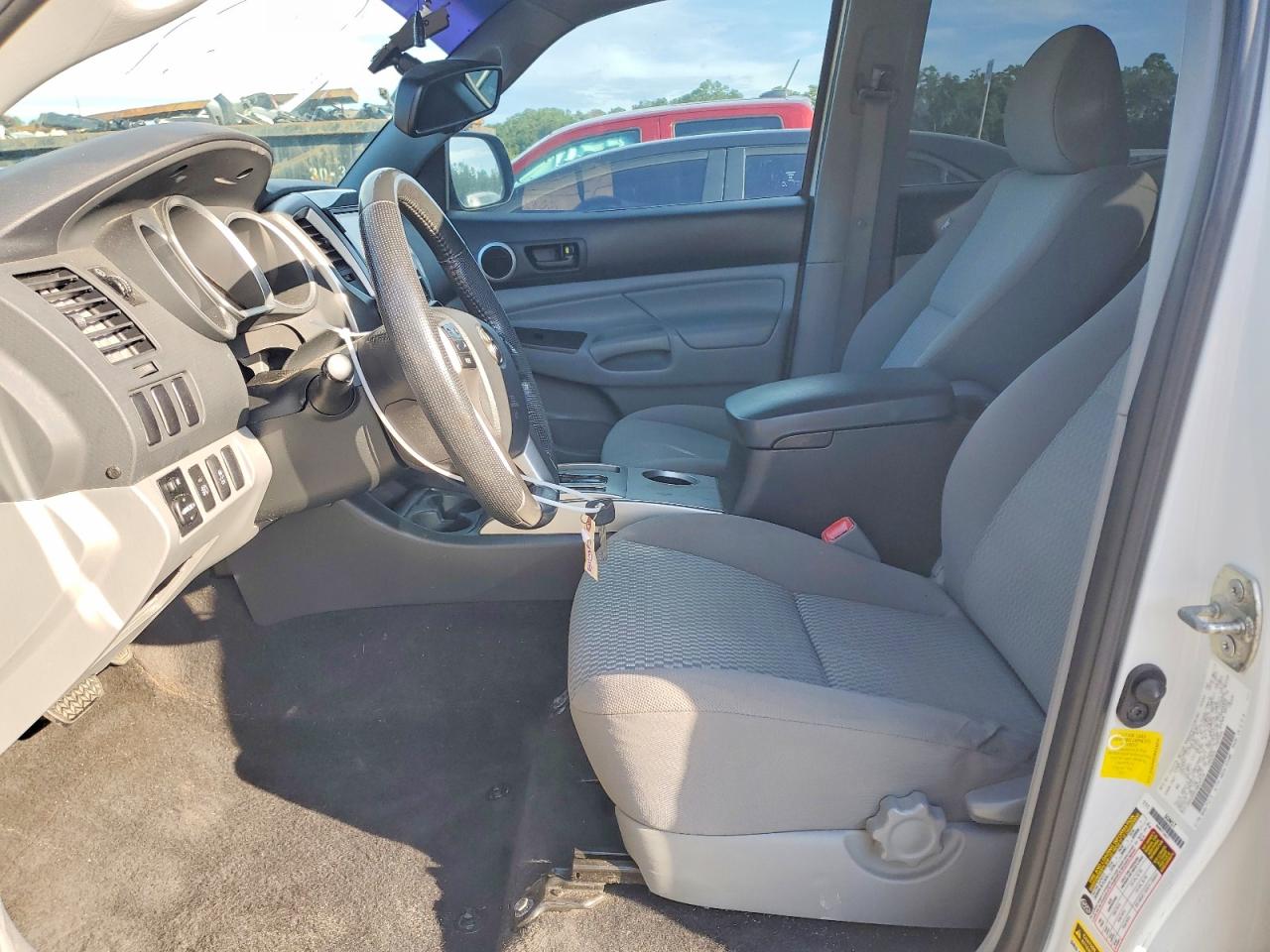 2013 Toyota Tacoma Double Cab White vin: 5TFJX4GN5DX024316