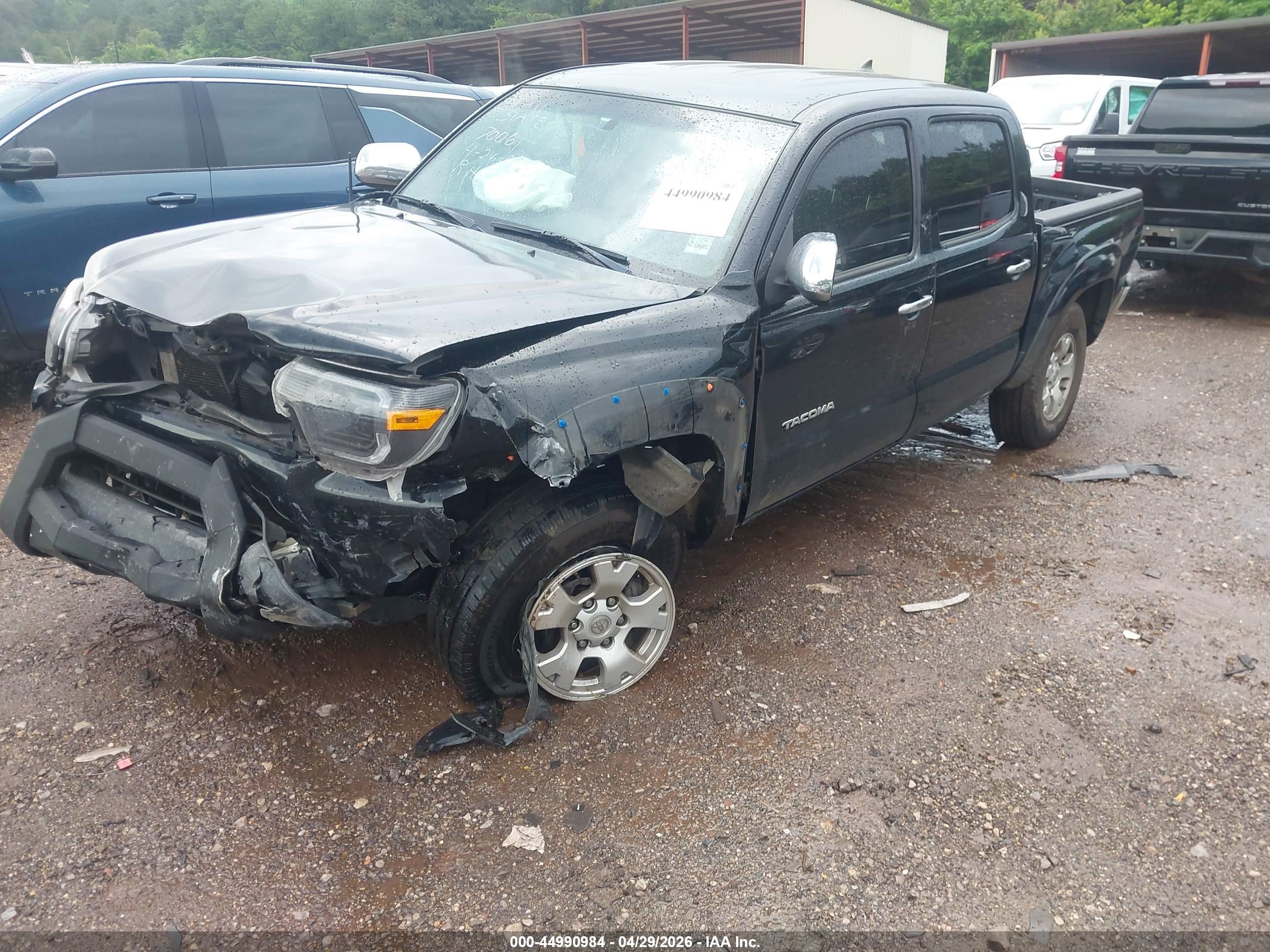2014 Toyota Tacoma Prerunner Black vin: 5TFJX4GN5EX029971