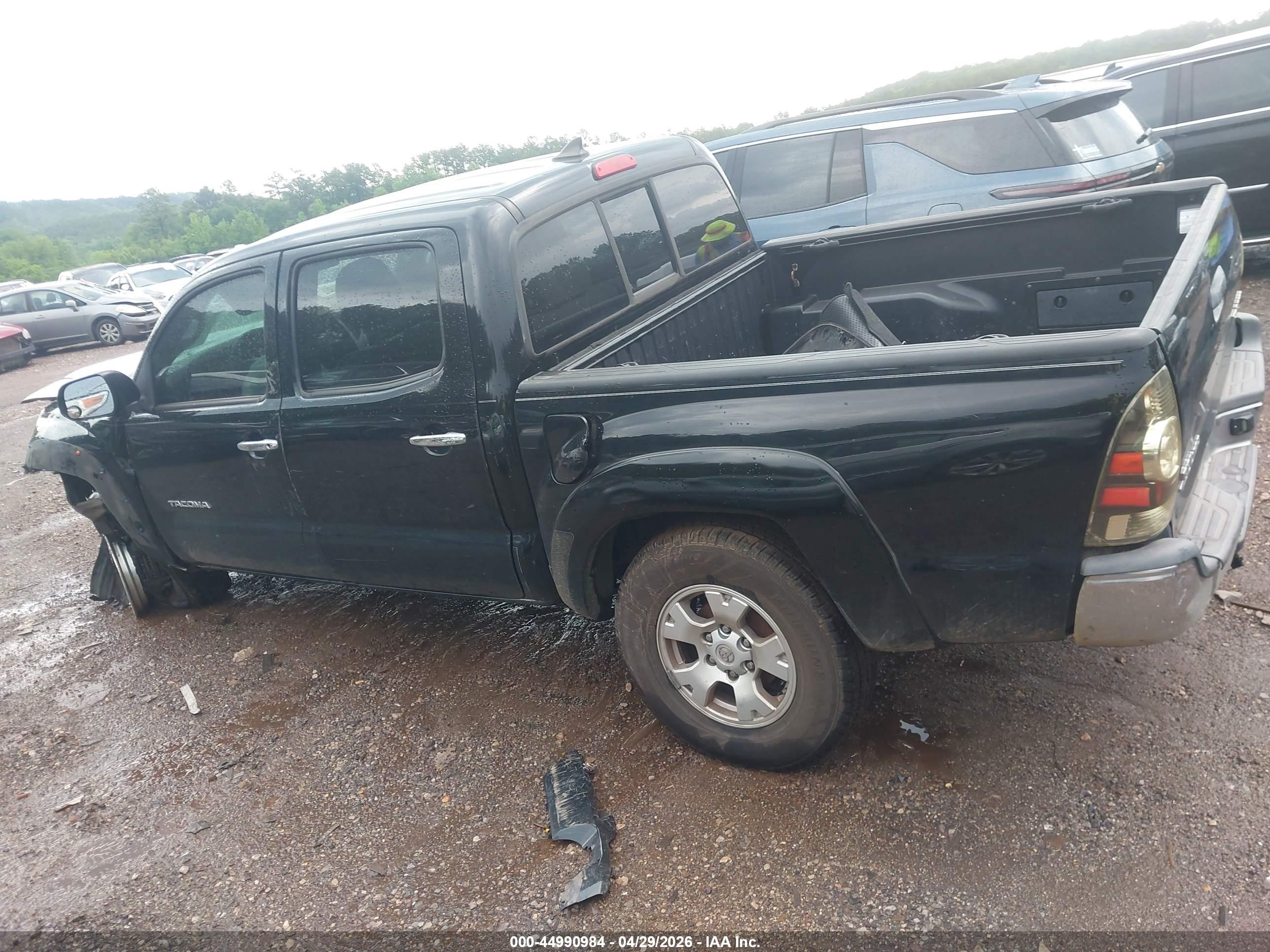 2014 Toyota Tacoma Prerunner Black vin: 5TFJX4GN5EX029971