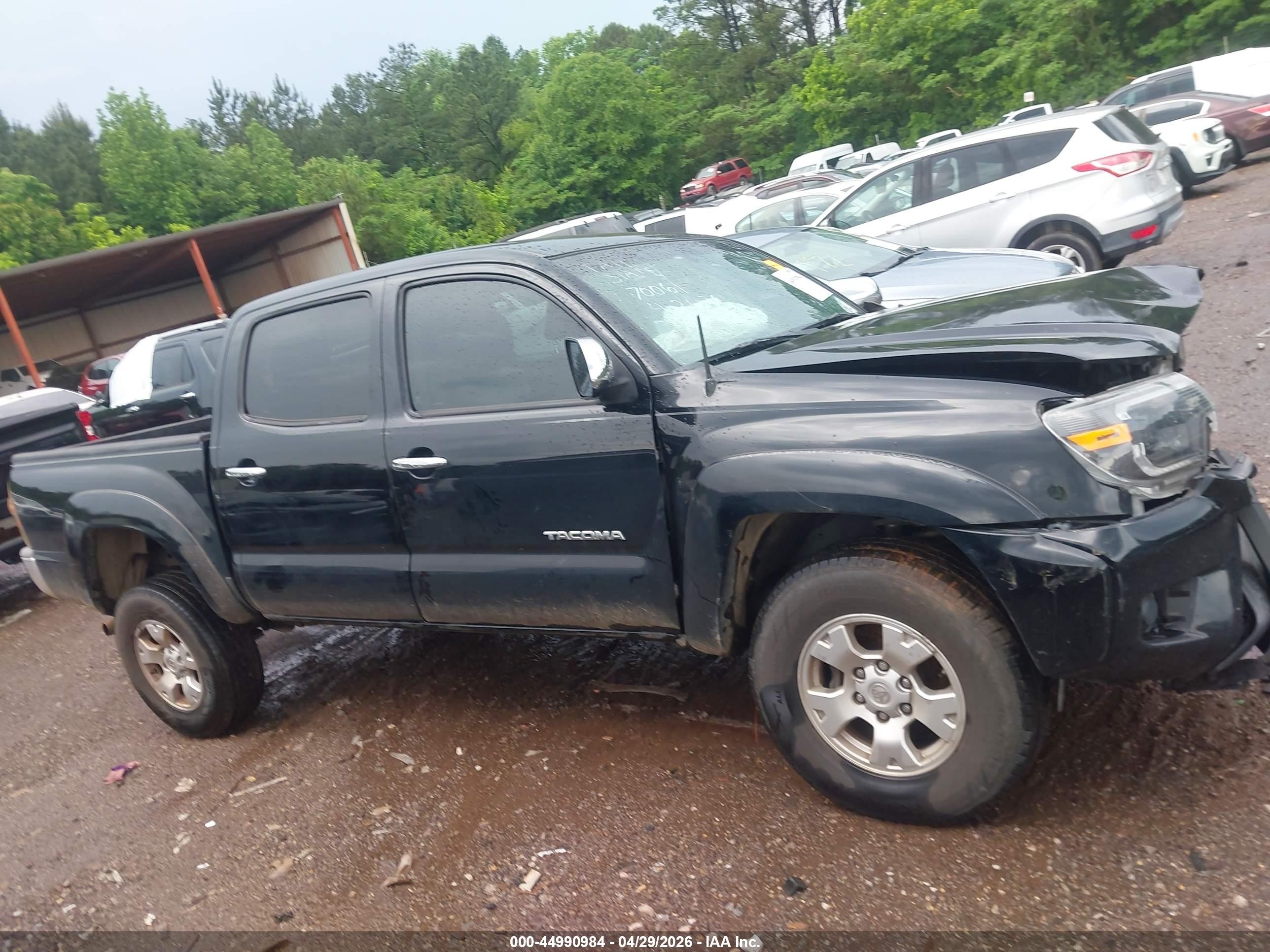 2014 Toyota Tacoma Prerunner Black vin: 5TFJX4GN5EX029971