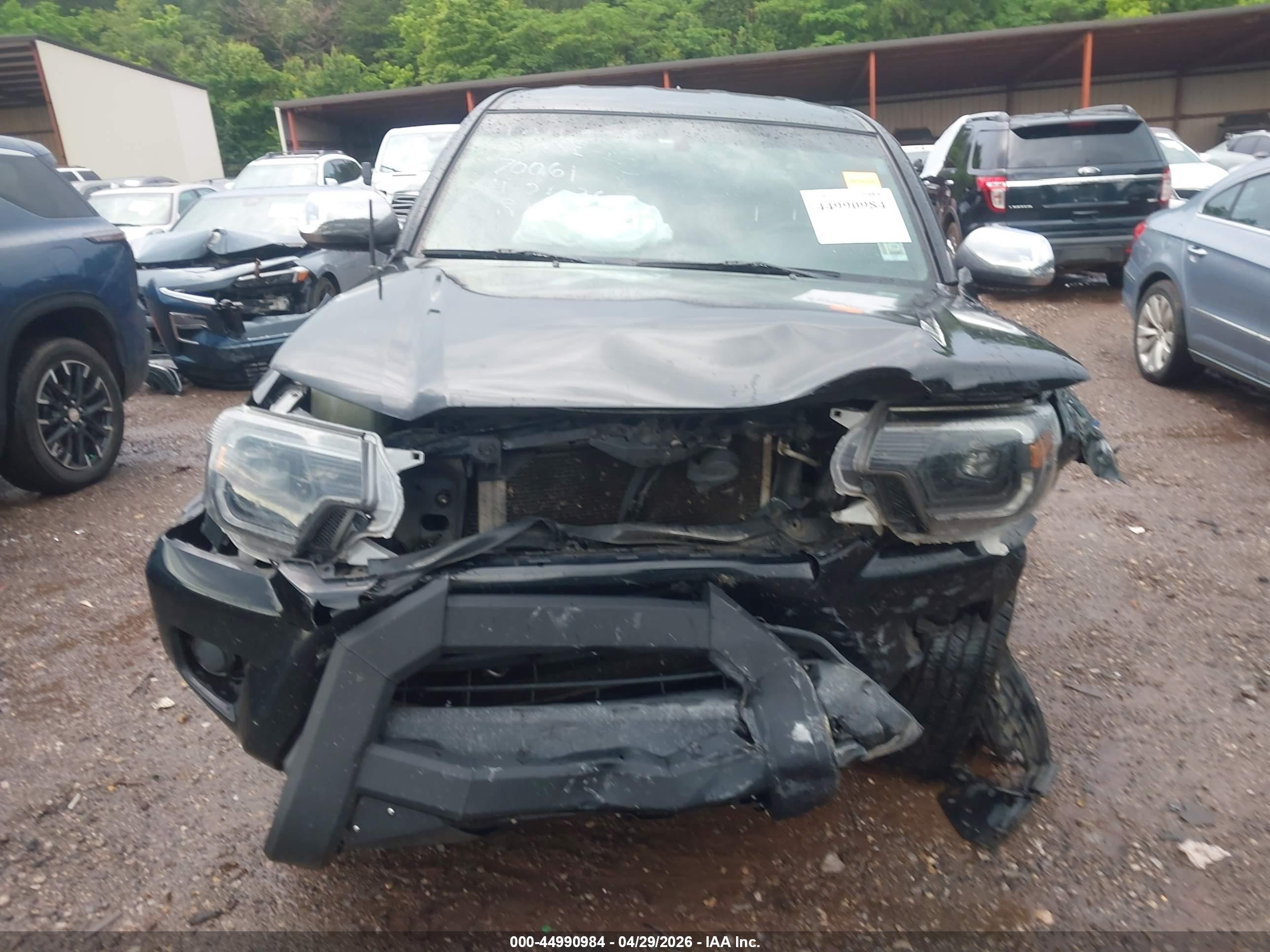 2014 Toyota Tacoma Prerunner Black vin: 5TFJX4GN5EX029971
