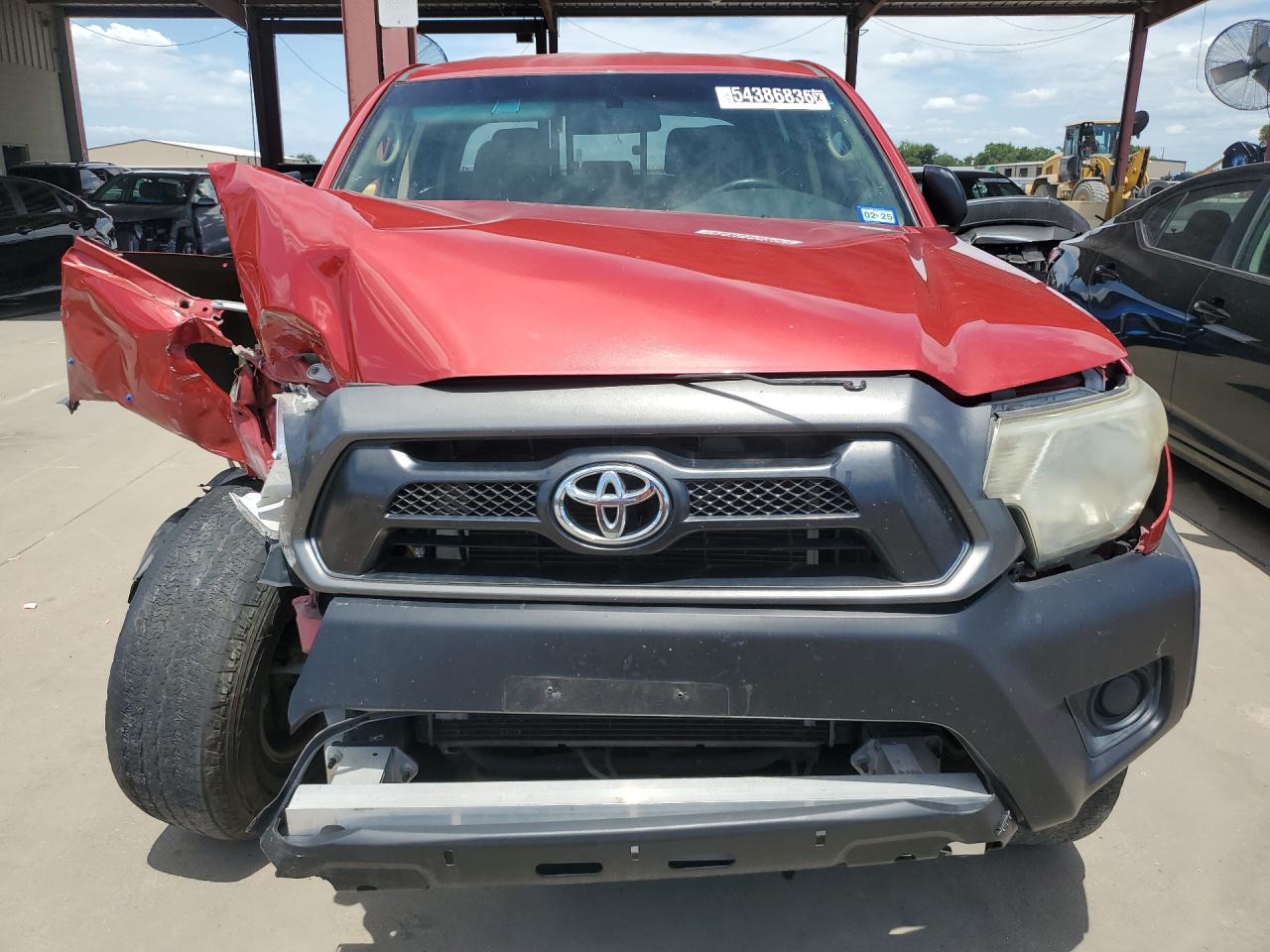 2014 Toyota Tacoma Double Cab Red vin: 5TFJX4GN6EX030272 Damage: Grille, Broken, Replacement Required