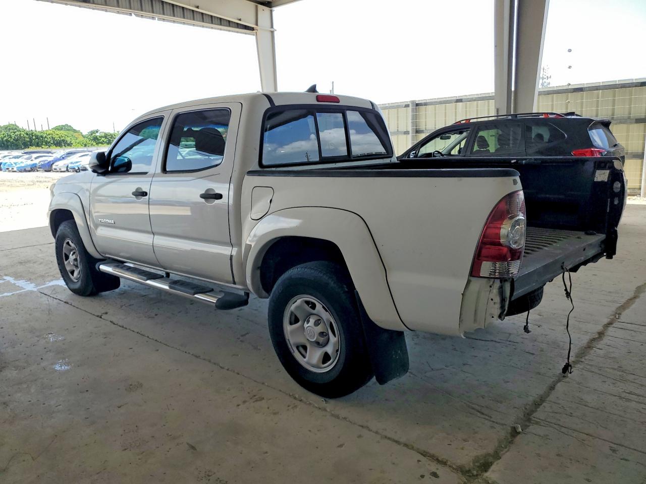 2015 Toyota Tacoma Double Cab Prerunner White vin: 5TFJX4GN7FX037183