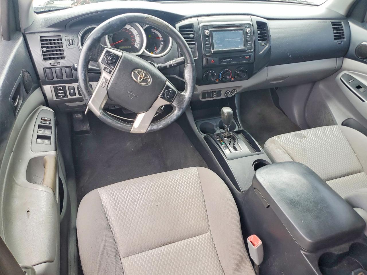 2015 Toyota Tacoma Double Cab Prerunner Серебряный vin: 5TFJX4GN7FX047583