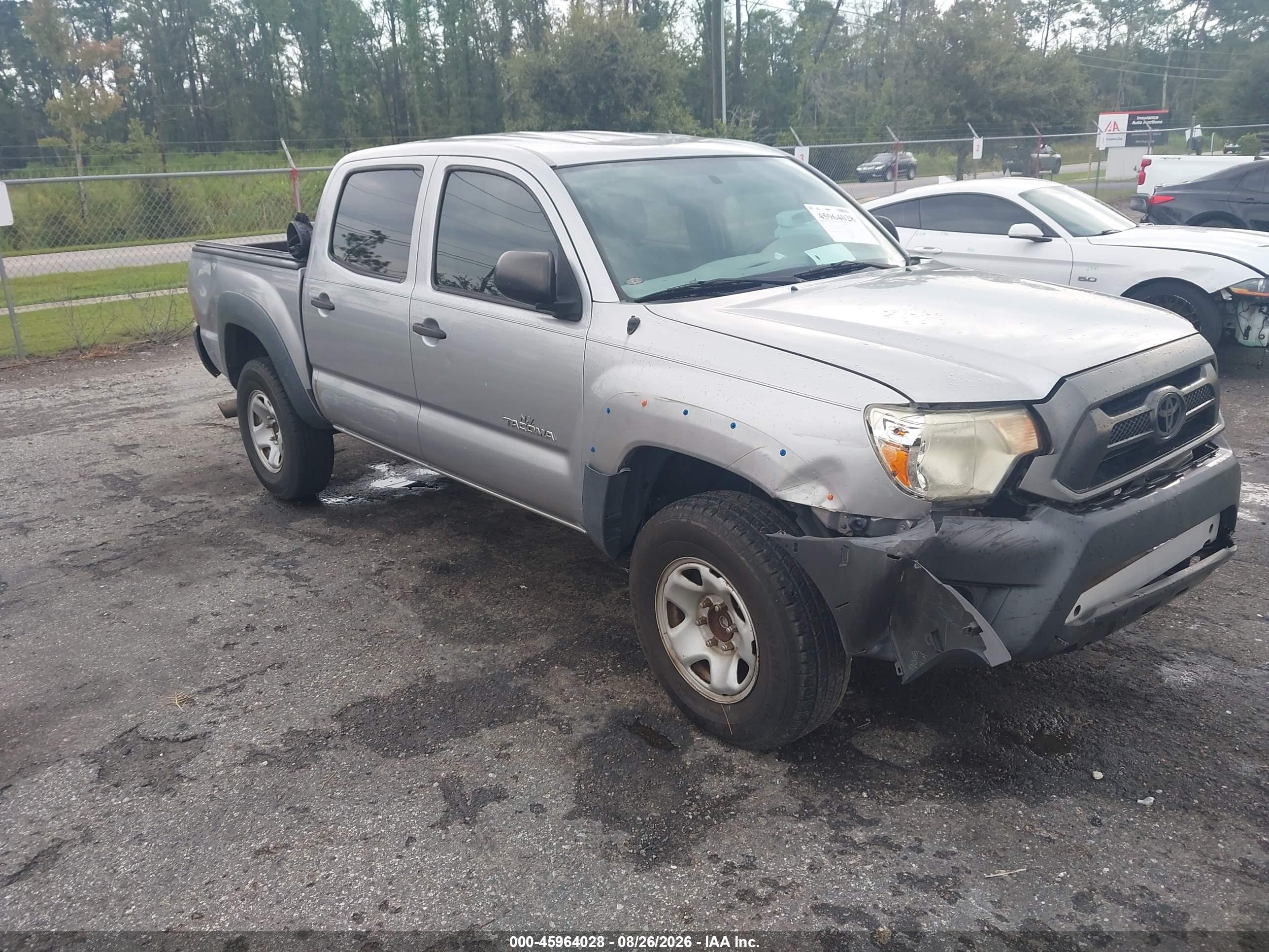 2015 Toyota Tacoma Prerunner Серебряный vin: 5TFJX4GN7FX050418
