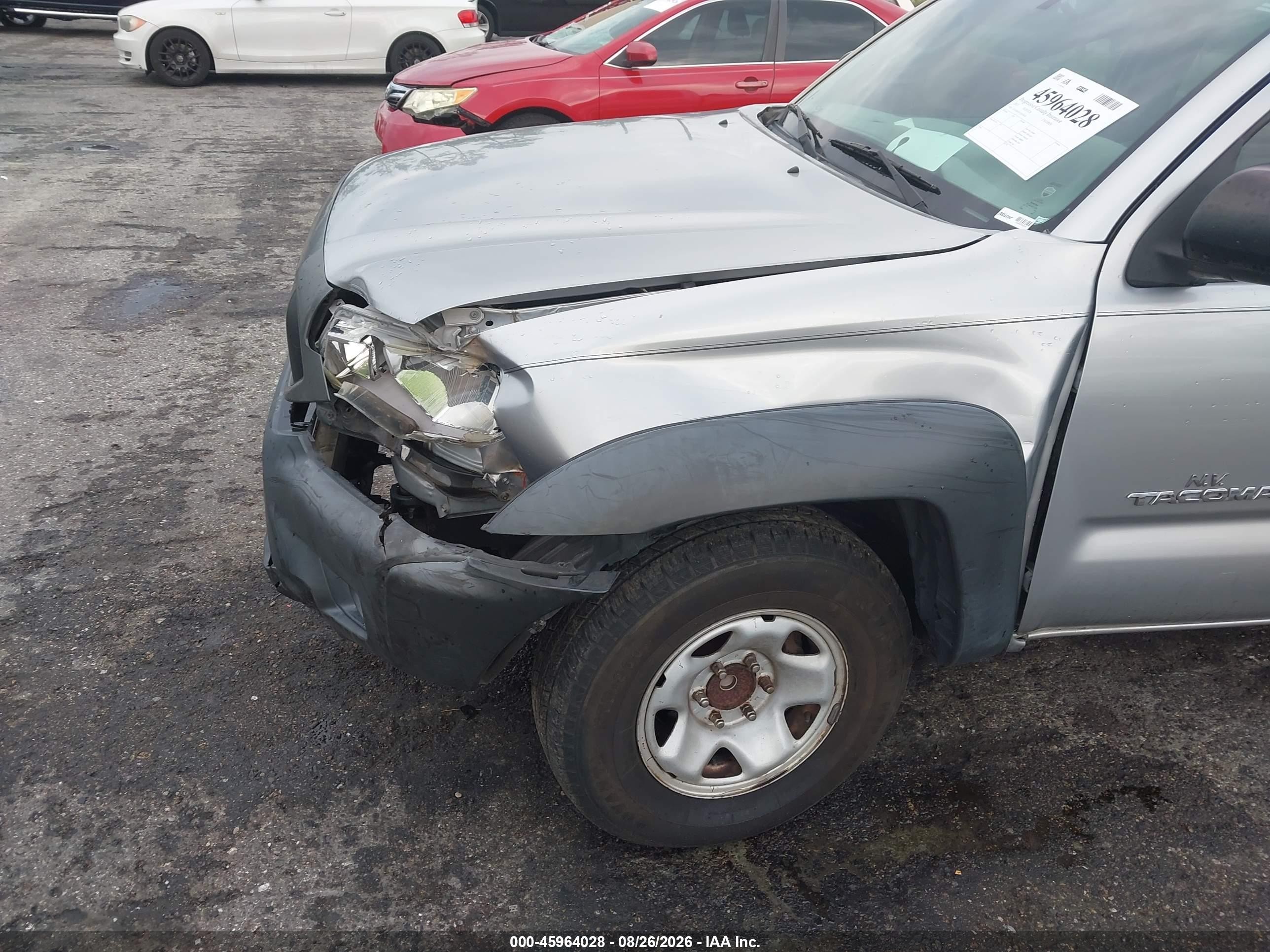 2015 Toyota Tacoma Prerunner Silver vin: 5TFJX4GN7FX050418