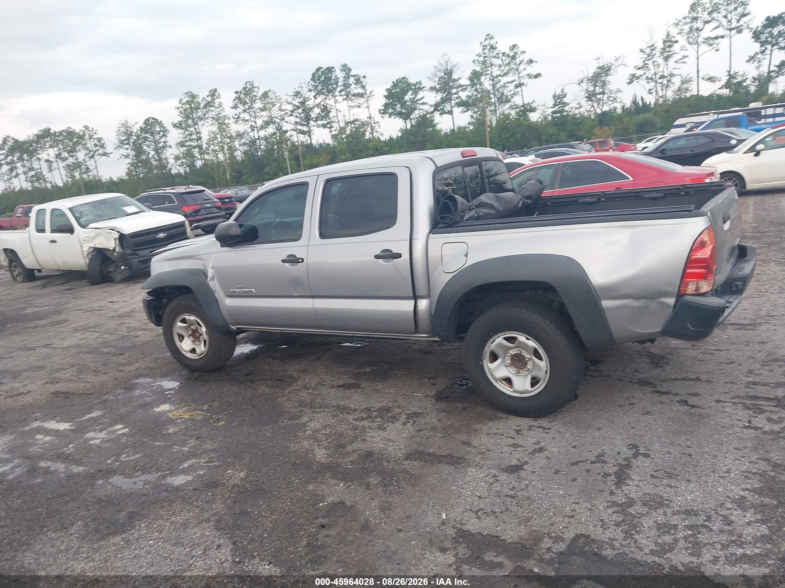 2015 Toyota Tacoma Prerunner Silver vin: 5TFJX4GN7FX050418