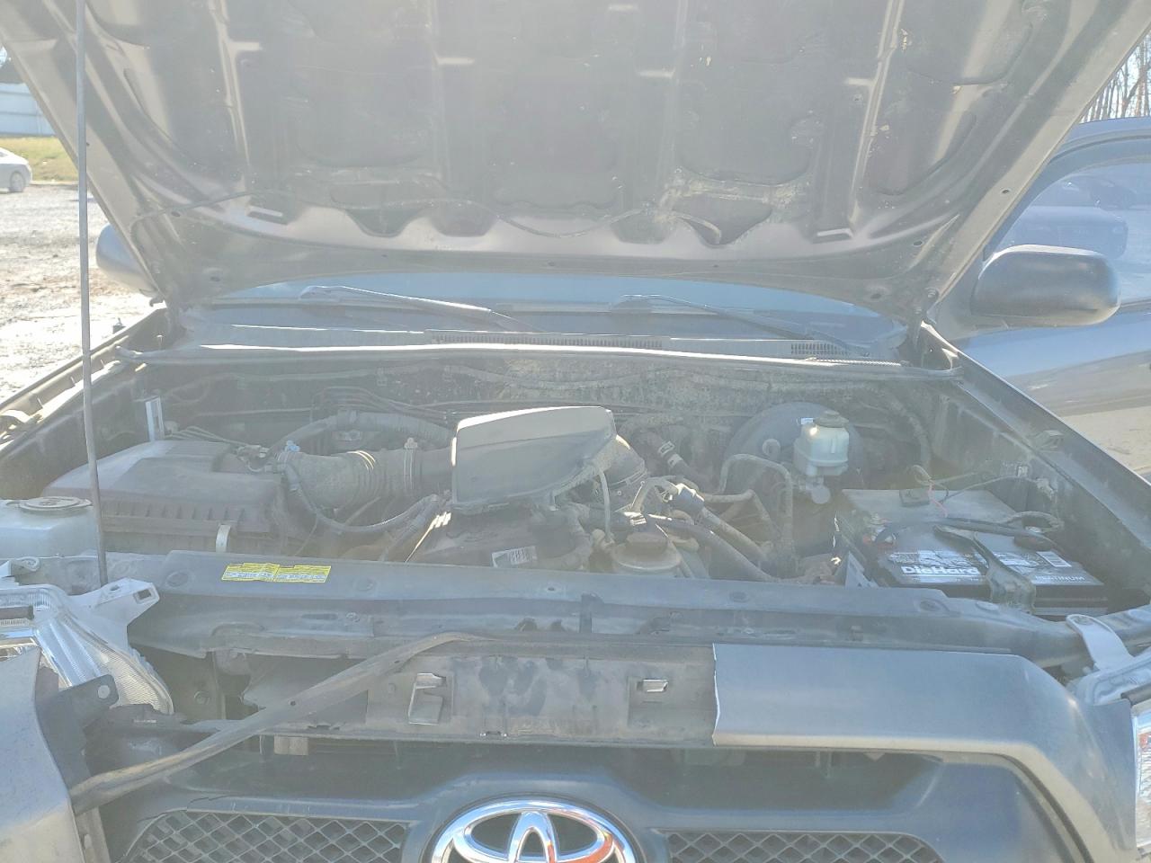 2015 Toyota Tacoma Double Cab Prerunner Серый vin: 5TFJX4GN8FX044627