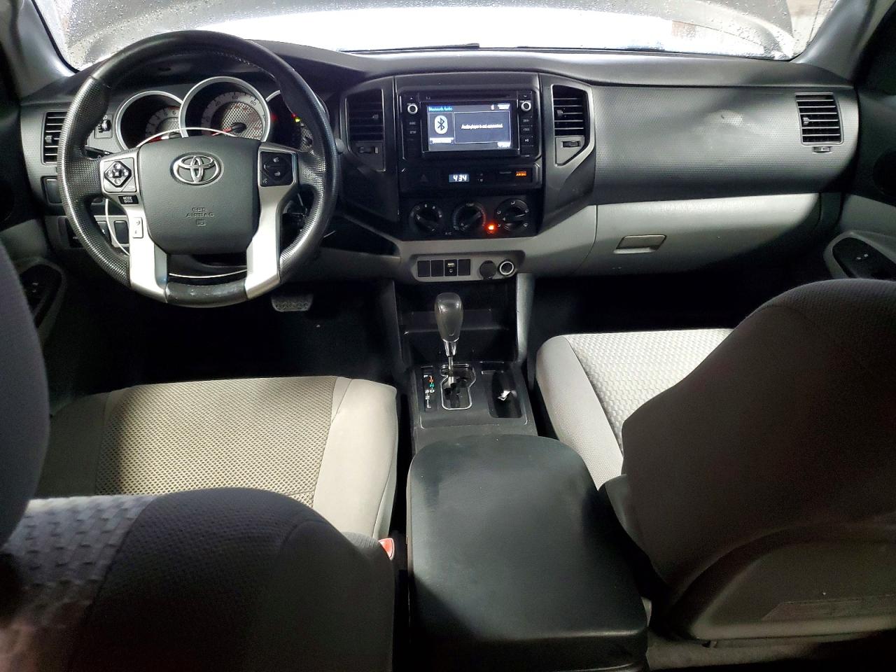 2014 Toyota Tacoma Double Cab Gray vin: 5TFJX4GNXEX030128