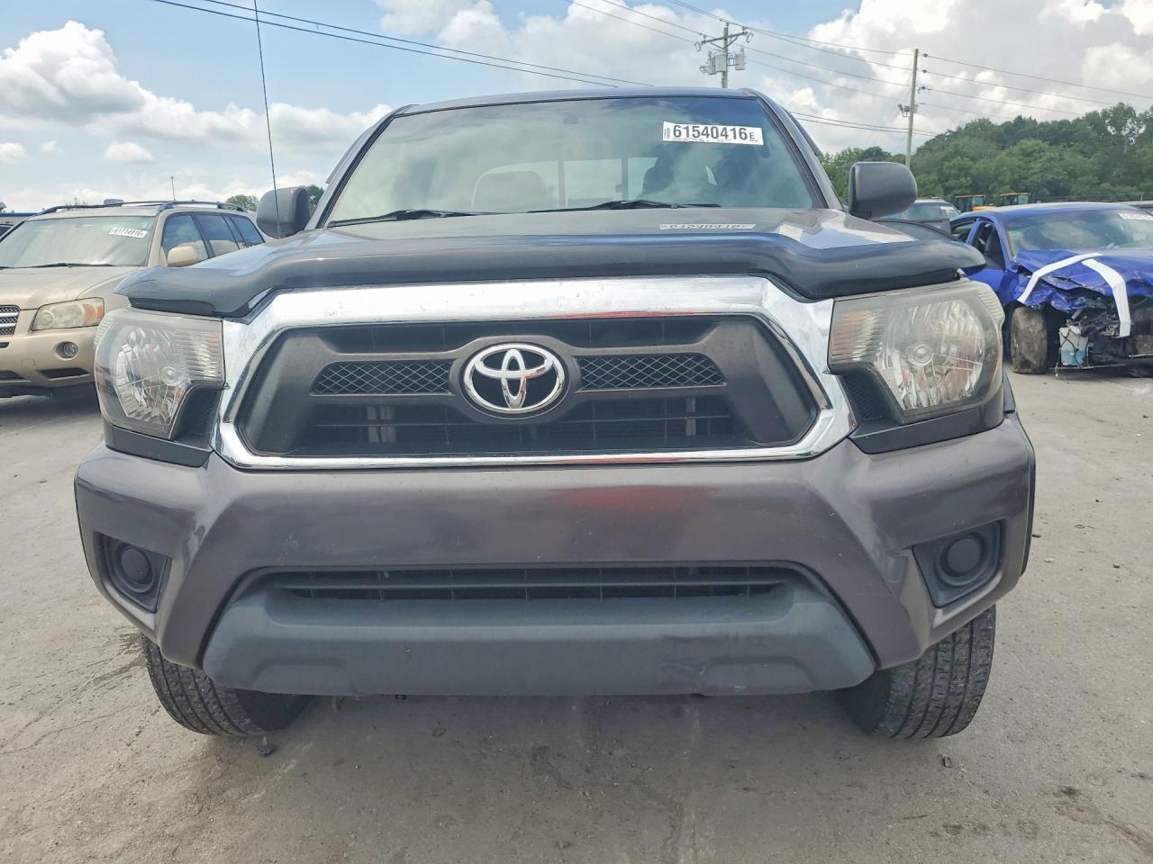 2014 Toyota Tacoma Double Cab Gray vin: 5TFJX4GNXEX034227