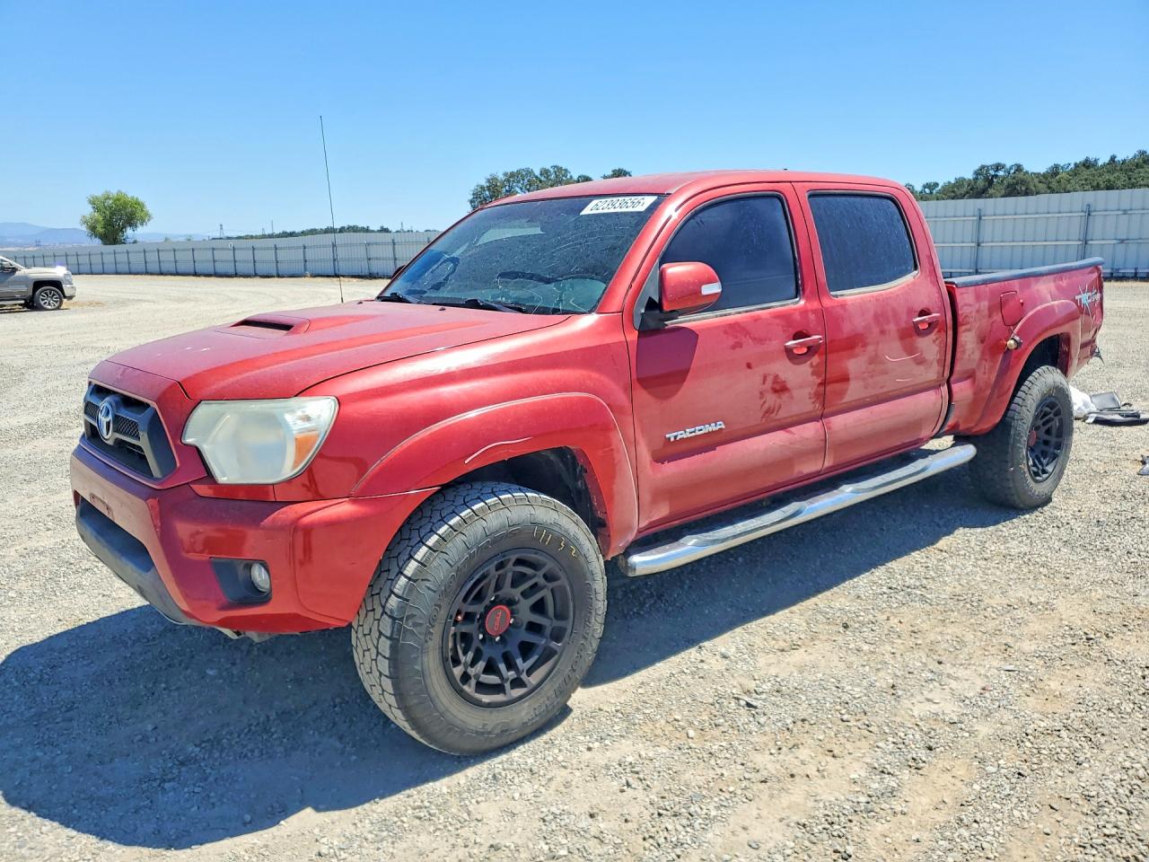 2015 Toyota Tacoma Double Cab Prerunner Long Bed Red vin: 5TFKU4HN2FX006418