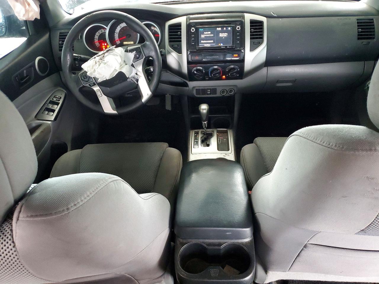 2015 Toyota Tacoma Double Cab Prerunner Long Bed Черный vin: 5TFKU4HNXFX005758