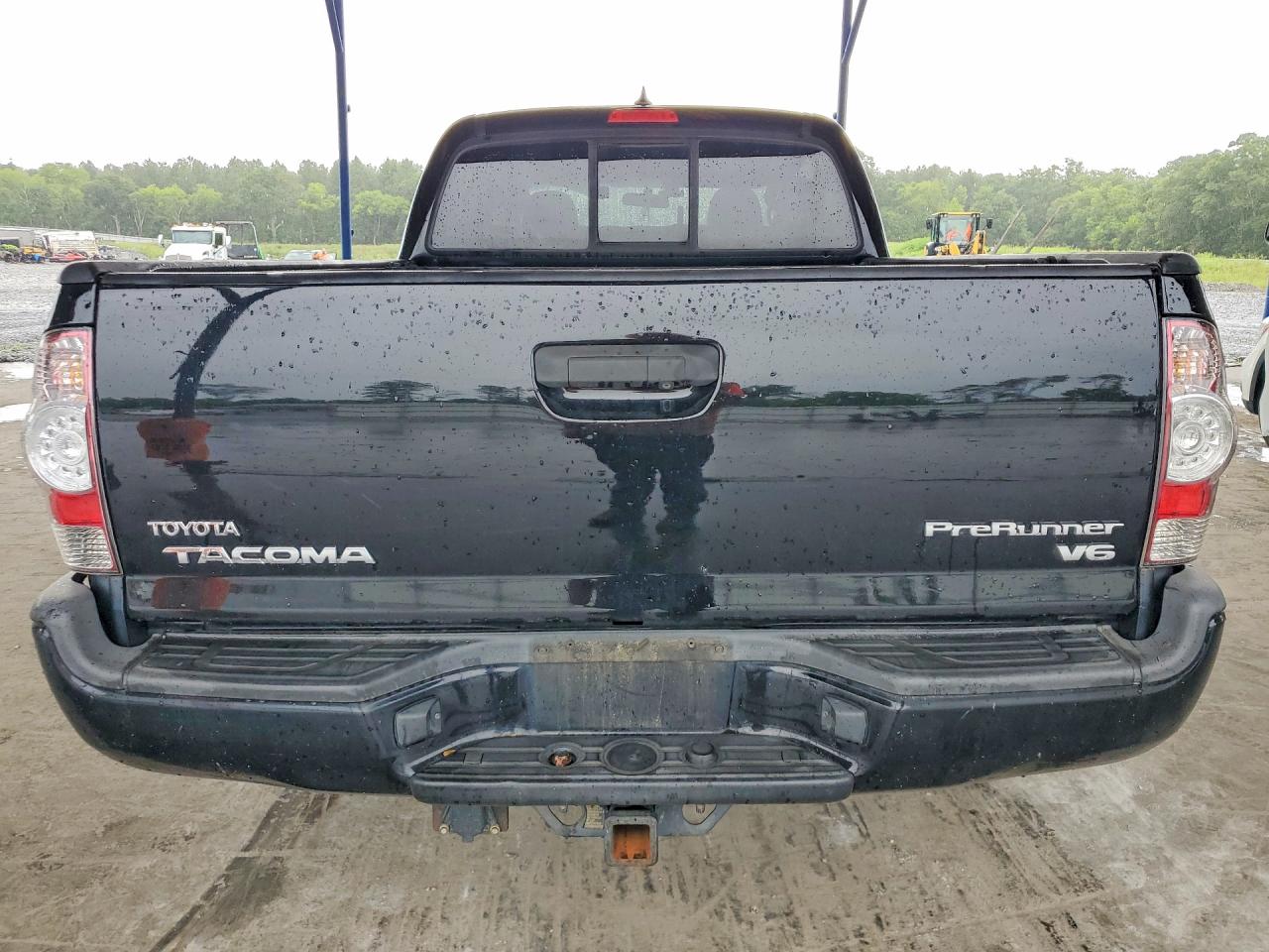 2015 Toyota Tacoma Double Cab Prerunner Long Bed Черный vin: 5TFKU4HNXFX005758