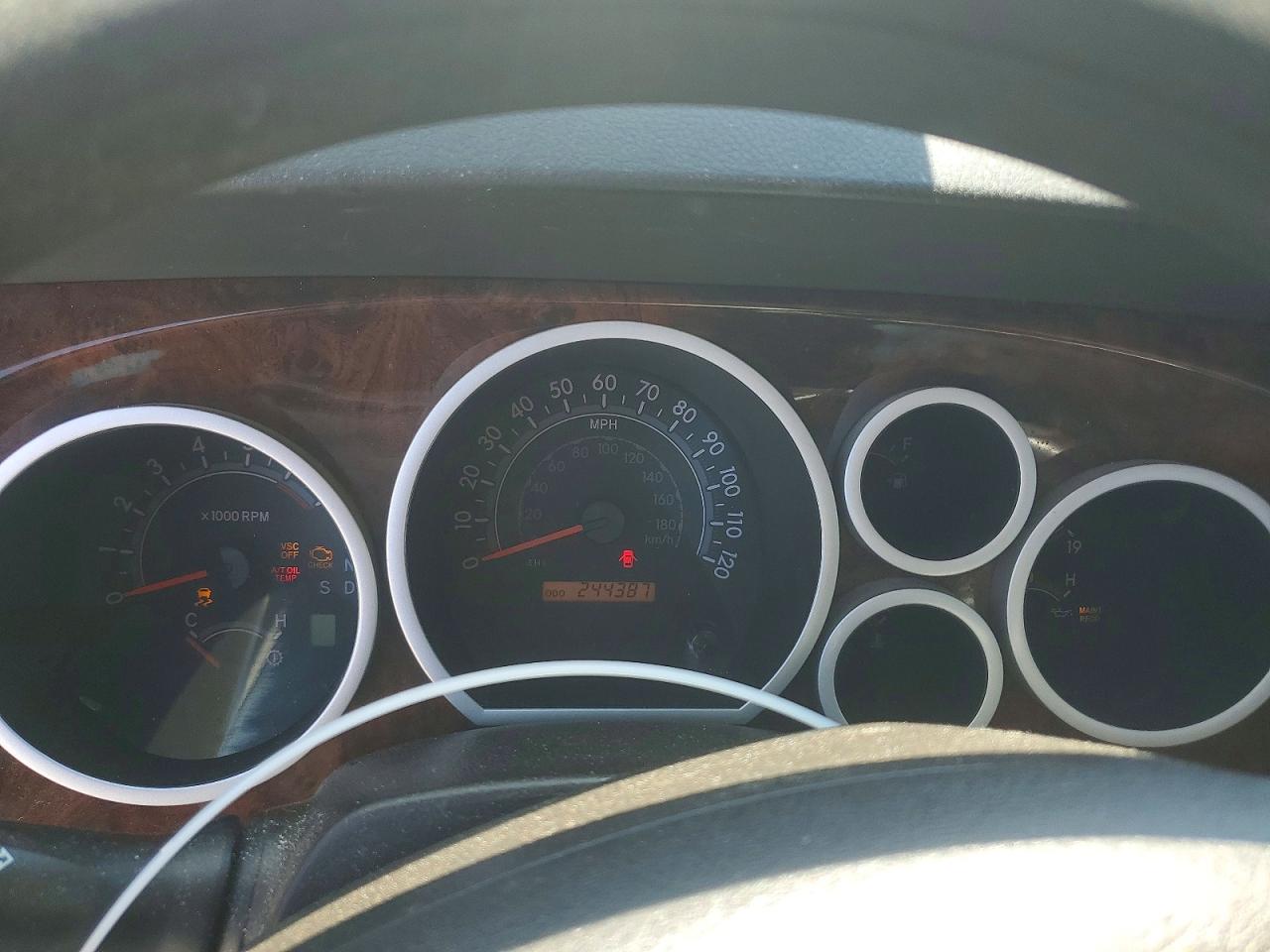 2007 Toyota Tundra Base Желто-коричневый vin: 5TFKV52127X001181