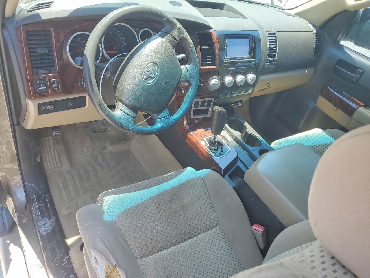 2007 Toyota Tundra Base Желто-коричневый vin: 5TFKV52127X001181