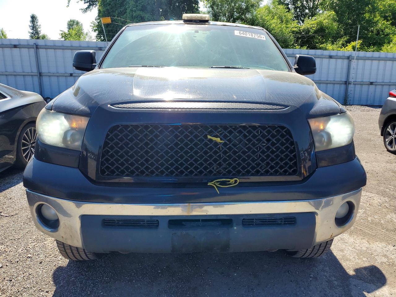 2008 Toyt Tundra Grade Black vin: 5TFKV52138X003071