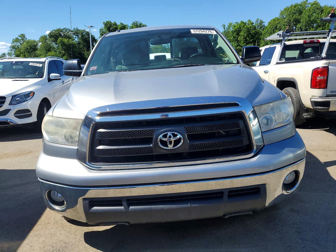 2011 Toyota Tundra Grade Серебряный vin: 5TFKY5F10BX004607