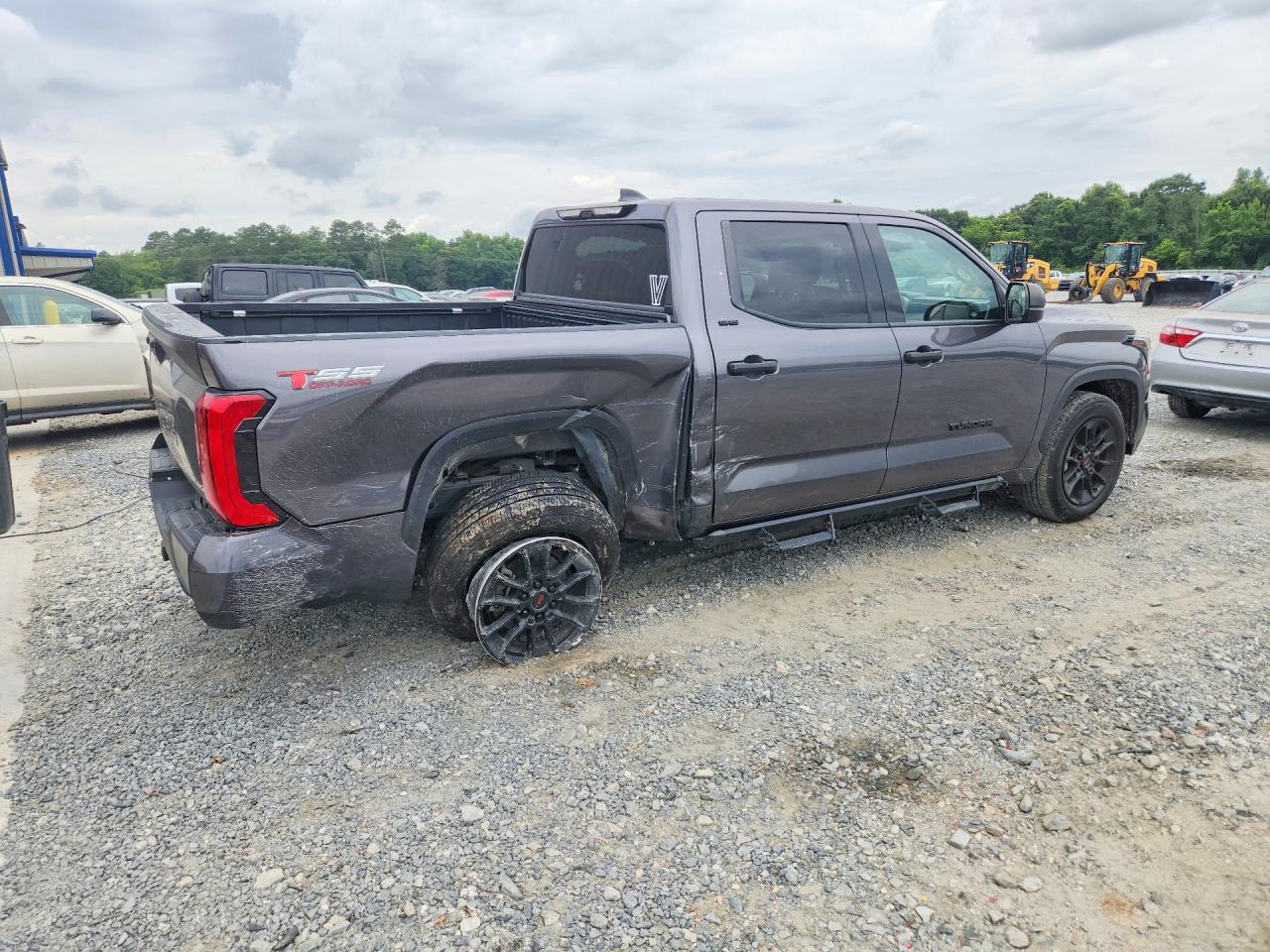 2022 Toyota Tundra Sr5 Gray vin: 5TFLA5AB4NX019379
