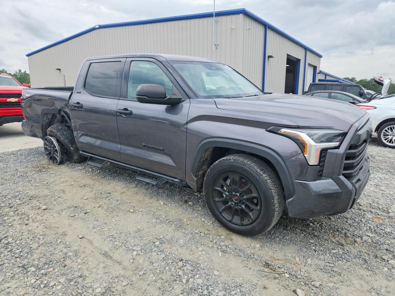 2022 Toyota Tundra Sr5 Gray vin: 5TFLA5AB4NX019379