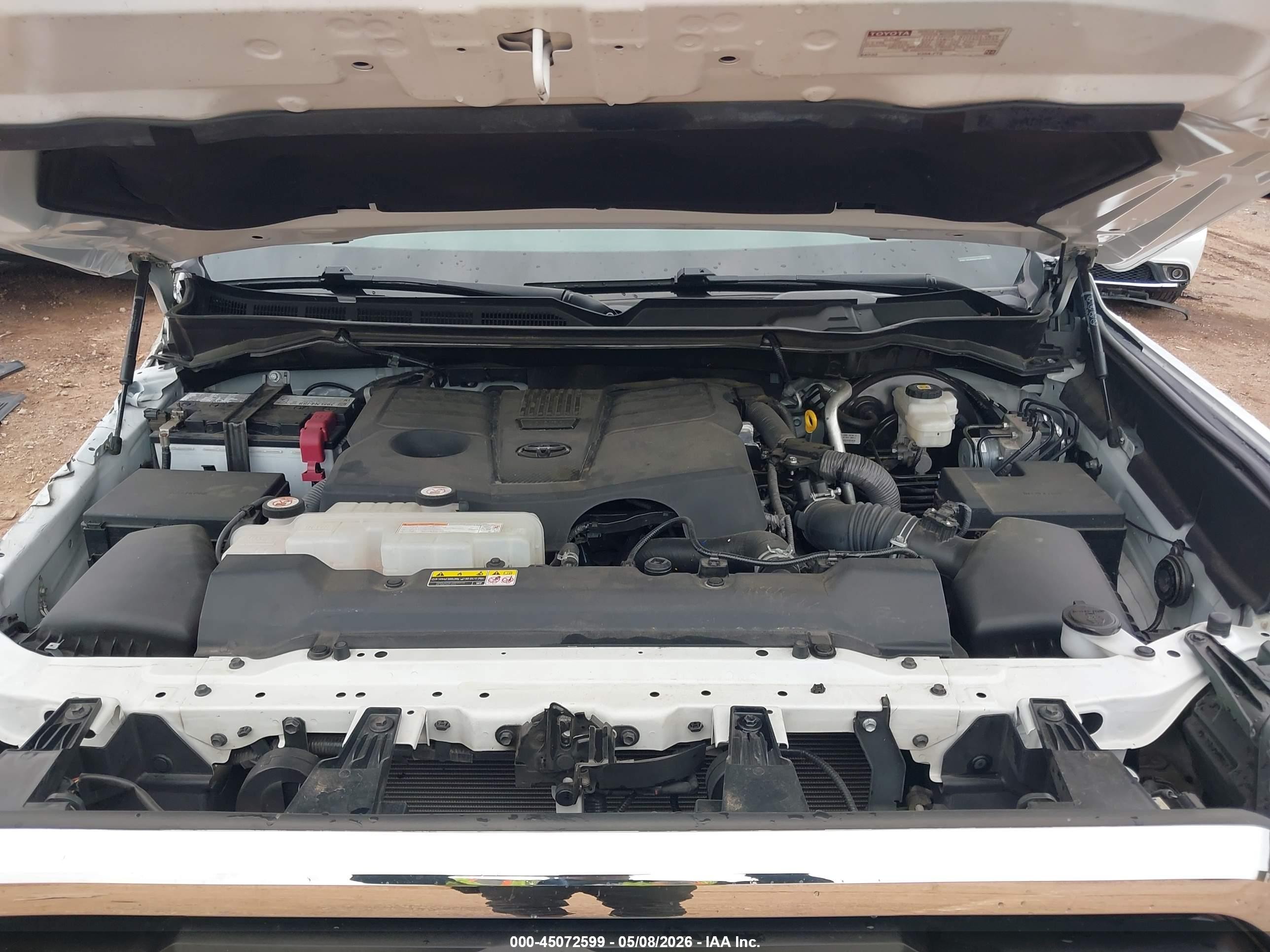 2022 Toyota Tundra Sr5 Белый vin: 5TFLA5AB6NX018332