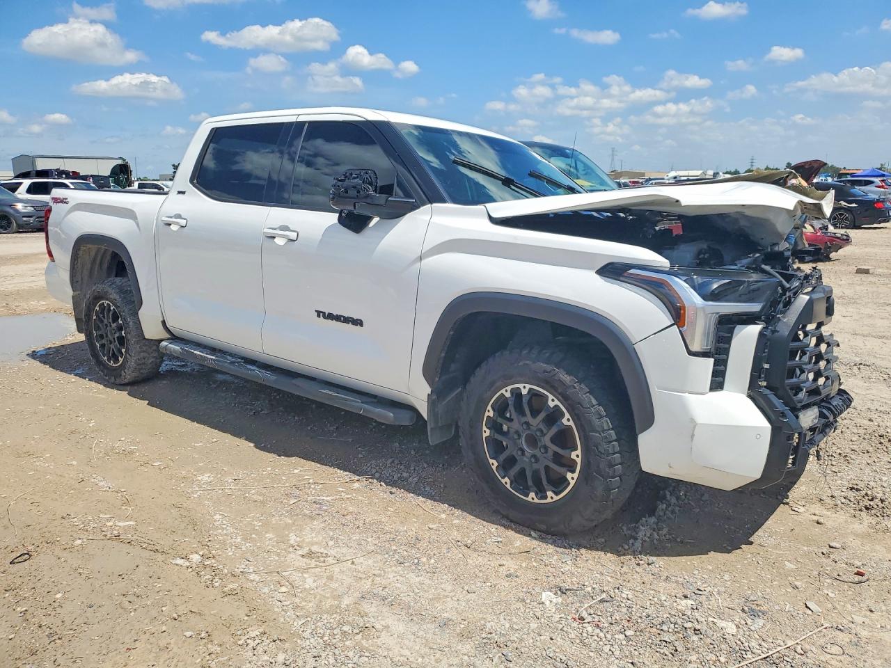 2023 Toyota Tundra Sr5 White vin: 5TFLA5AB6PX025722