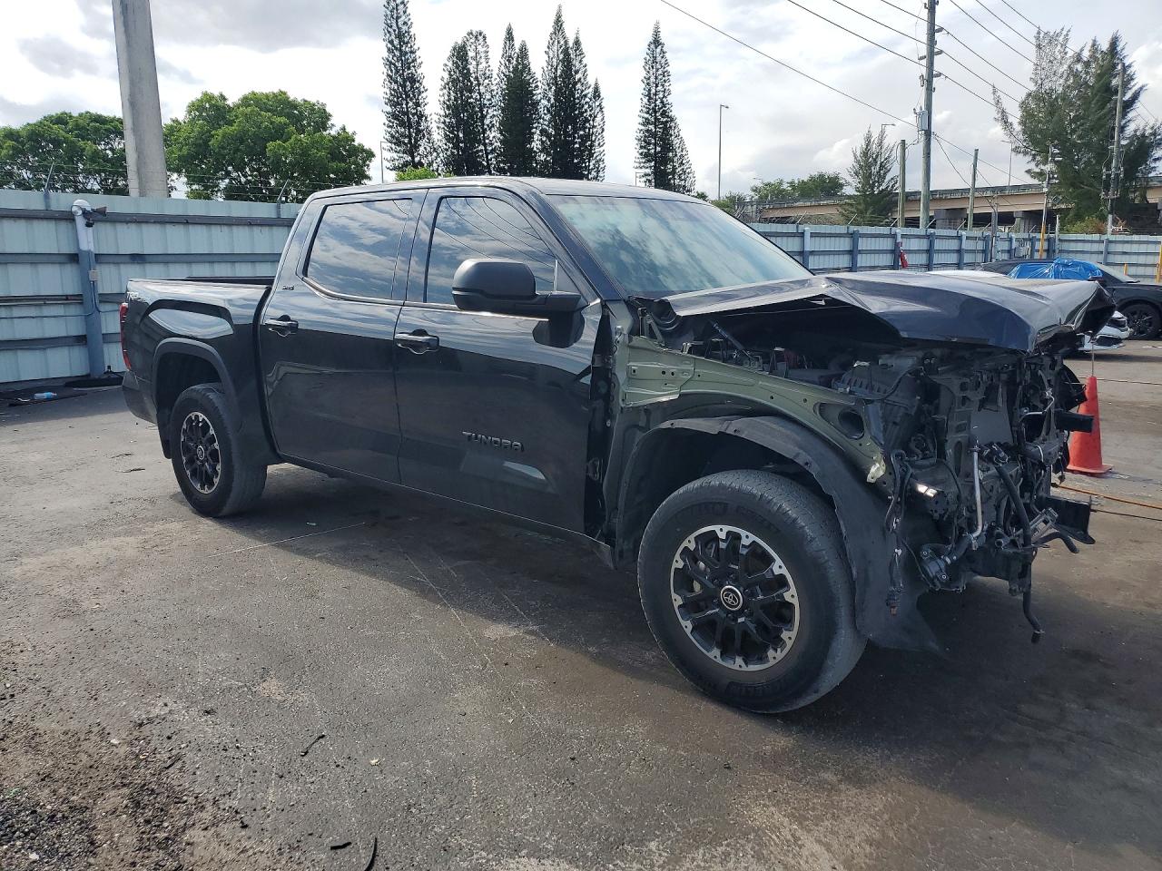 2023 Toyota Tundra Sr5 Black vin: 5TFLA5DB5PX115827