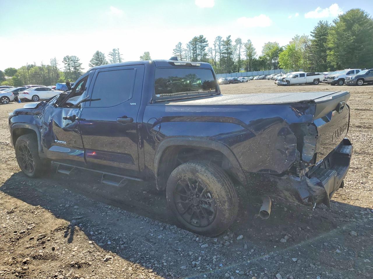 2026 Toyota Tundra Sr5 Синий vin: 5TFLA5DB7TX363894