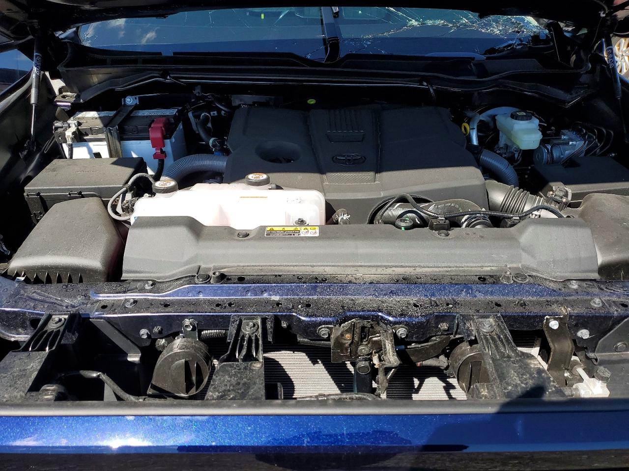 2026 Toyota Tundra Sr5 Синий vin: 5TFLA5DB7TX363894