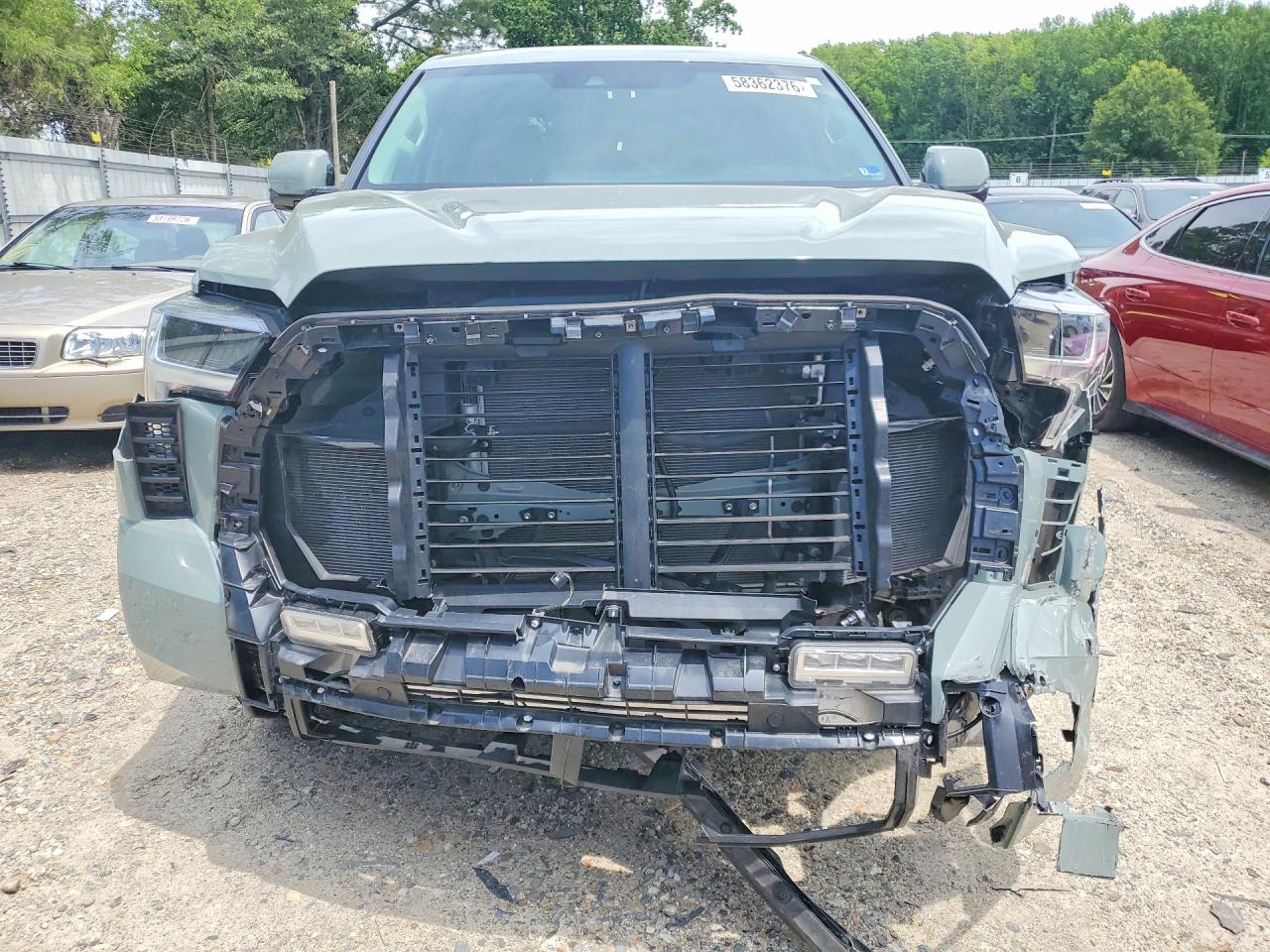 2024 Toyota Tundra Sr5 Gray vin: 5TFLA5DB8RX170680