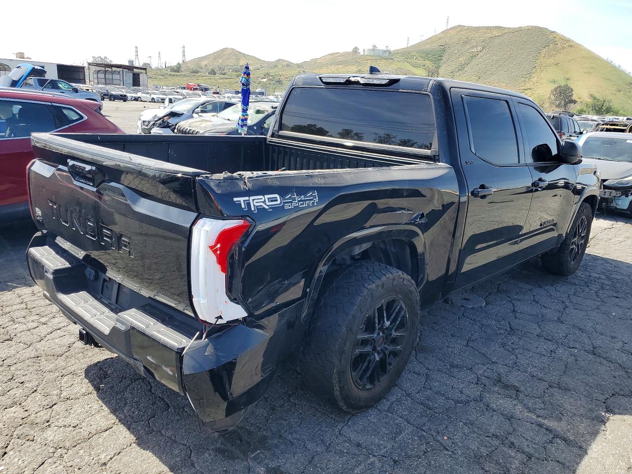 2023 Toyota Tundra Sr5 Black vin: 5TFLA5DB9PX057933