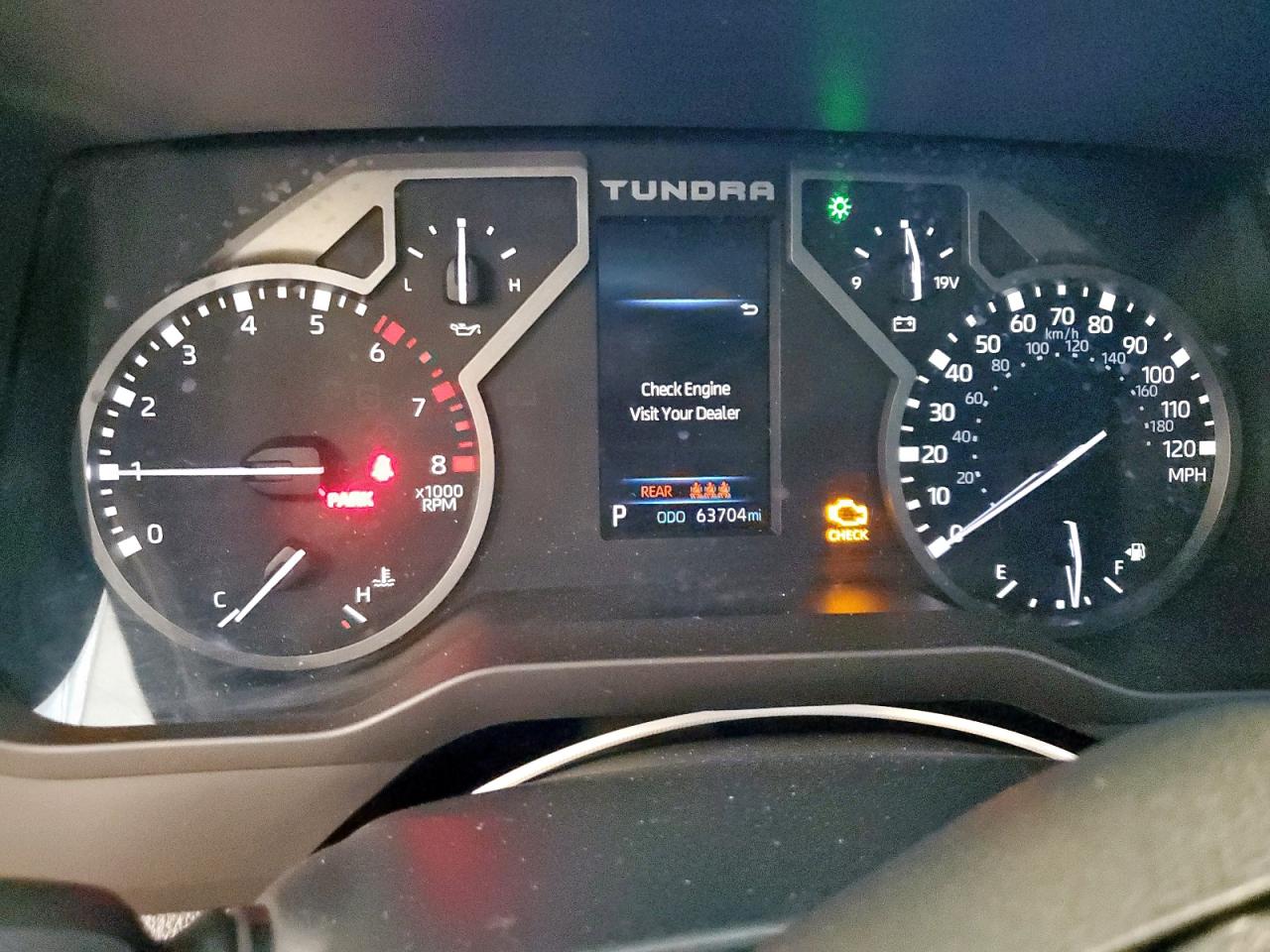 2023 Toyota Tundra Crewmax Sr Green vin: 5TFLA5DBXPX067922