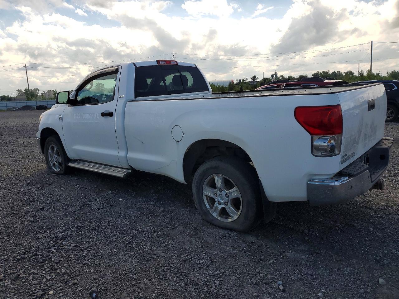 2008 Toyota Tundra Grade White vin: 5TFLT52148X016552