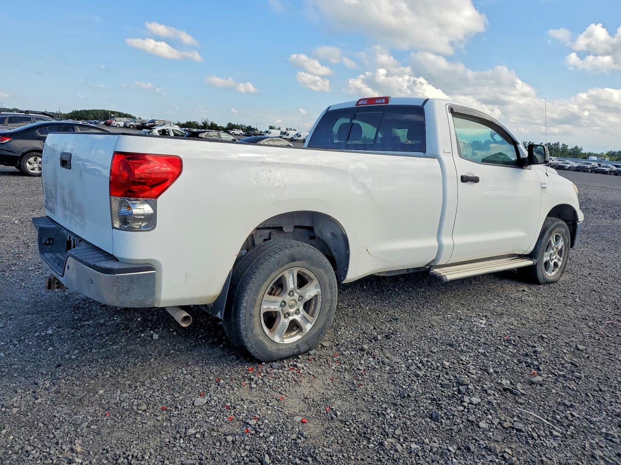 2008 Toyota Tundra Grade White vin: 5TFLT52148X016552