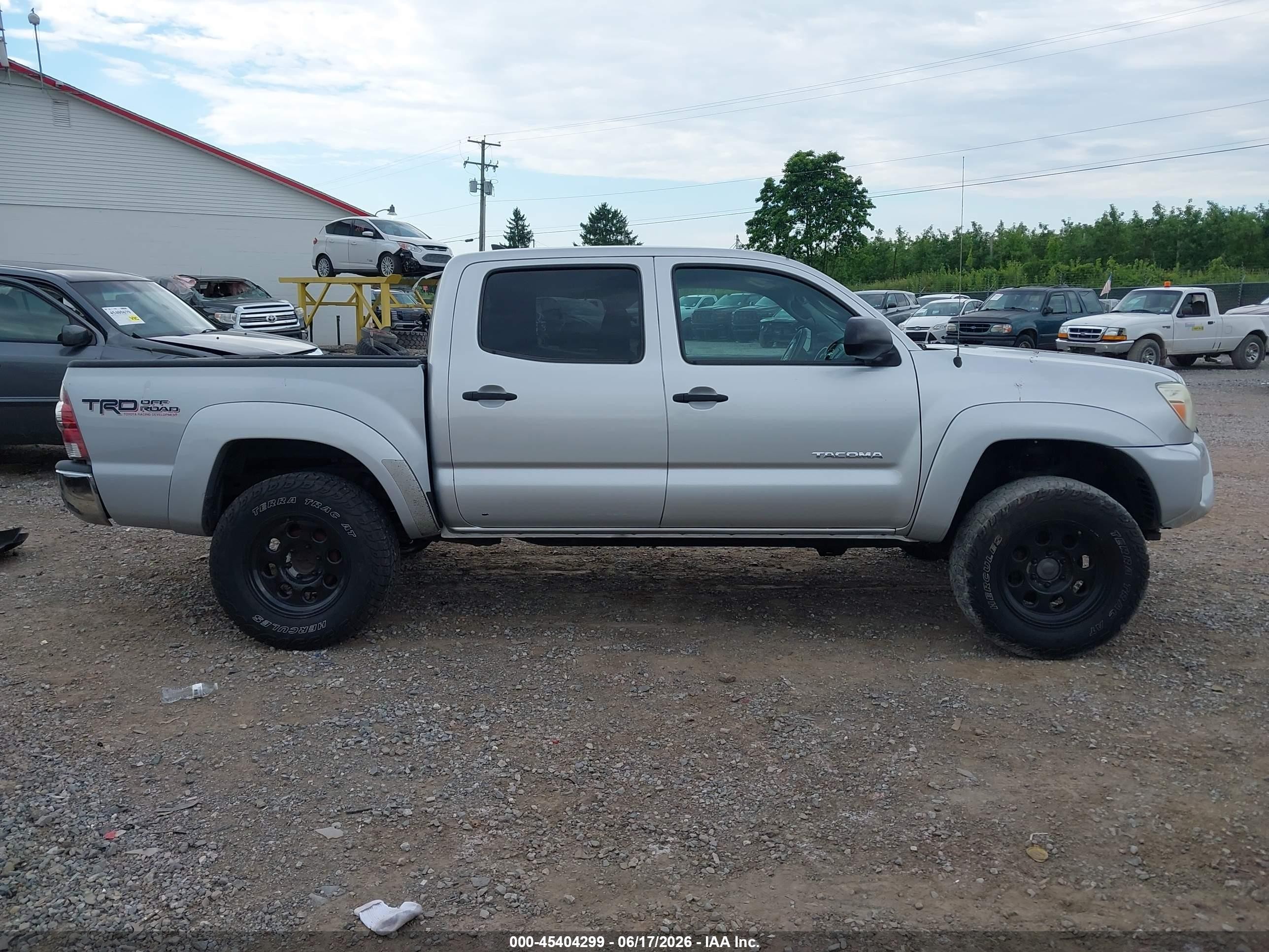 2012 Toyota Tacoma Base V6 Серый vin: 5TFLU4EN0CX029944