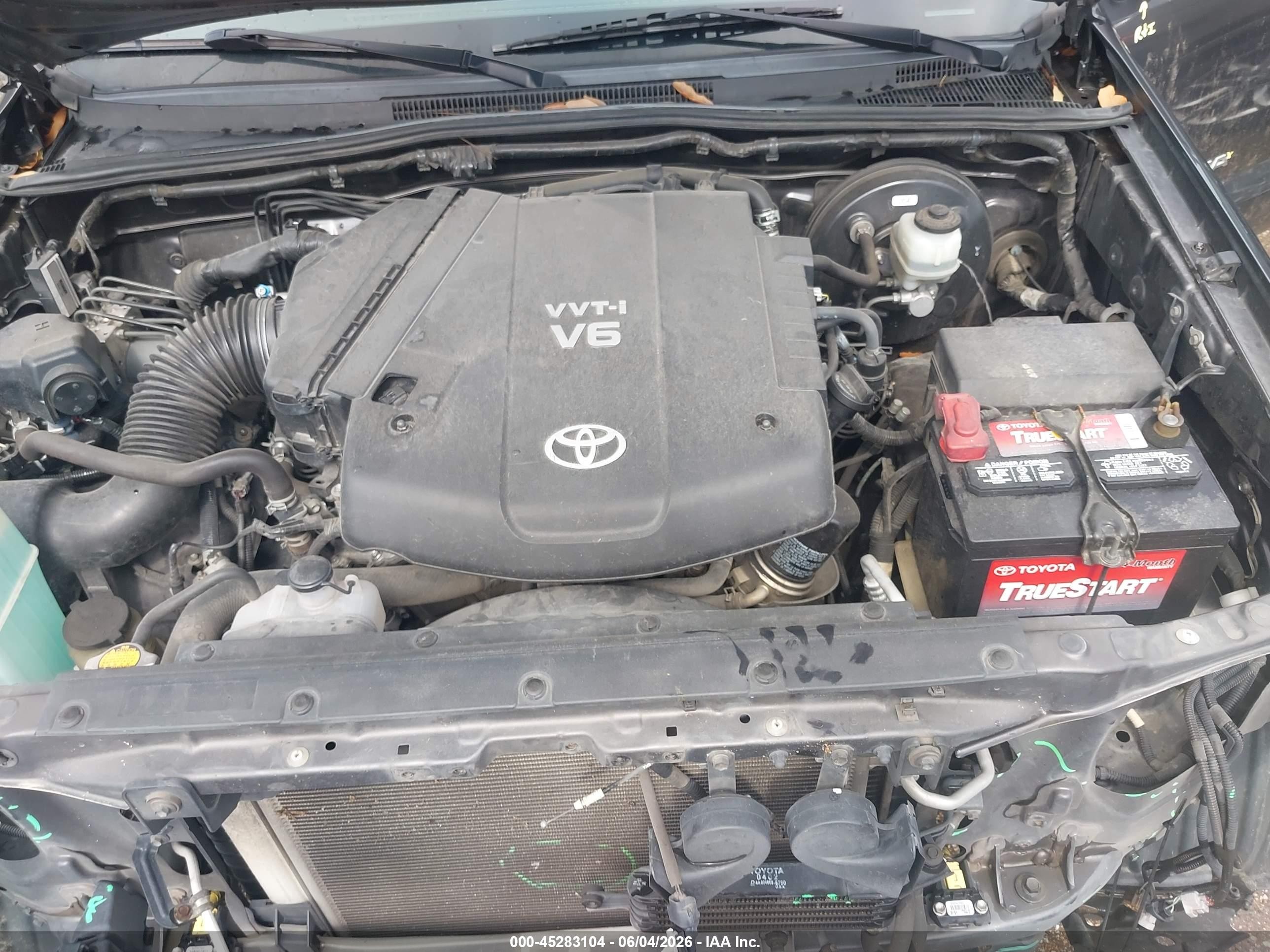 2012 Toyota Tacoma Base V6 Gray vin: 5TFLU4EN0CX044475