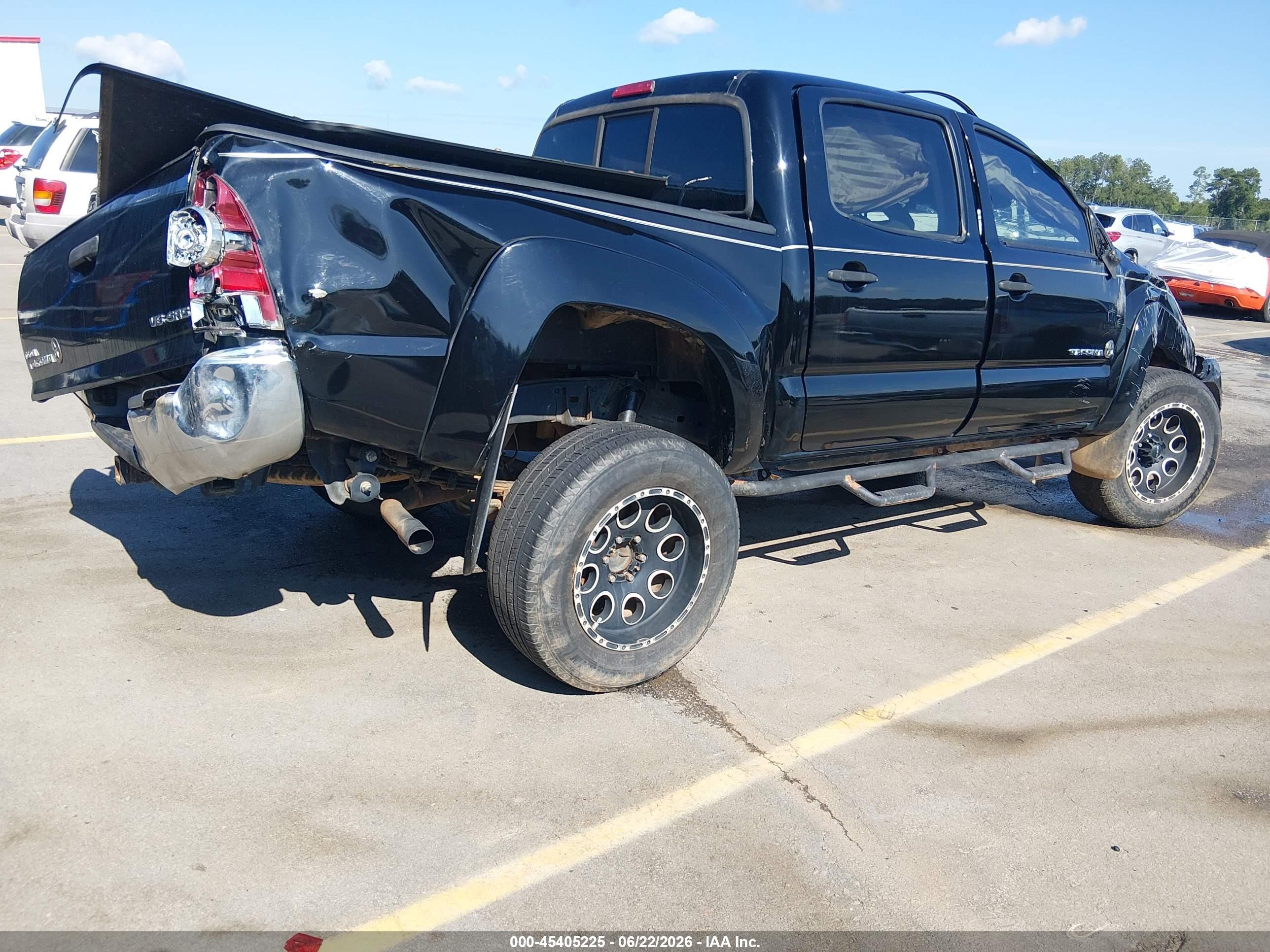 2013 Toyota Tacoma Base V6 Black vin: 5TFLU4EN0DX056868