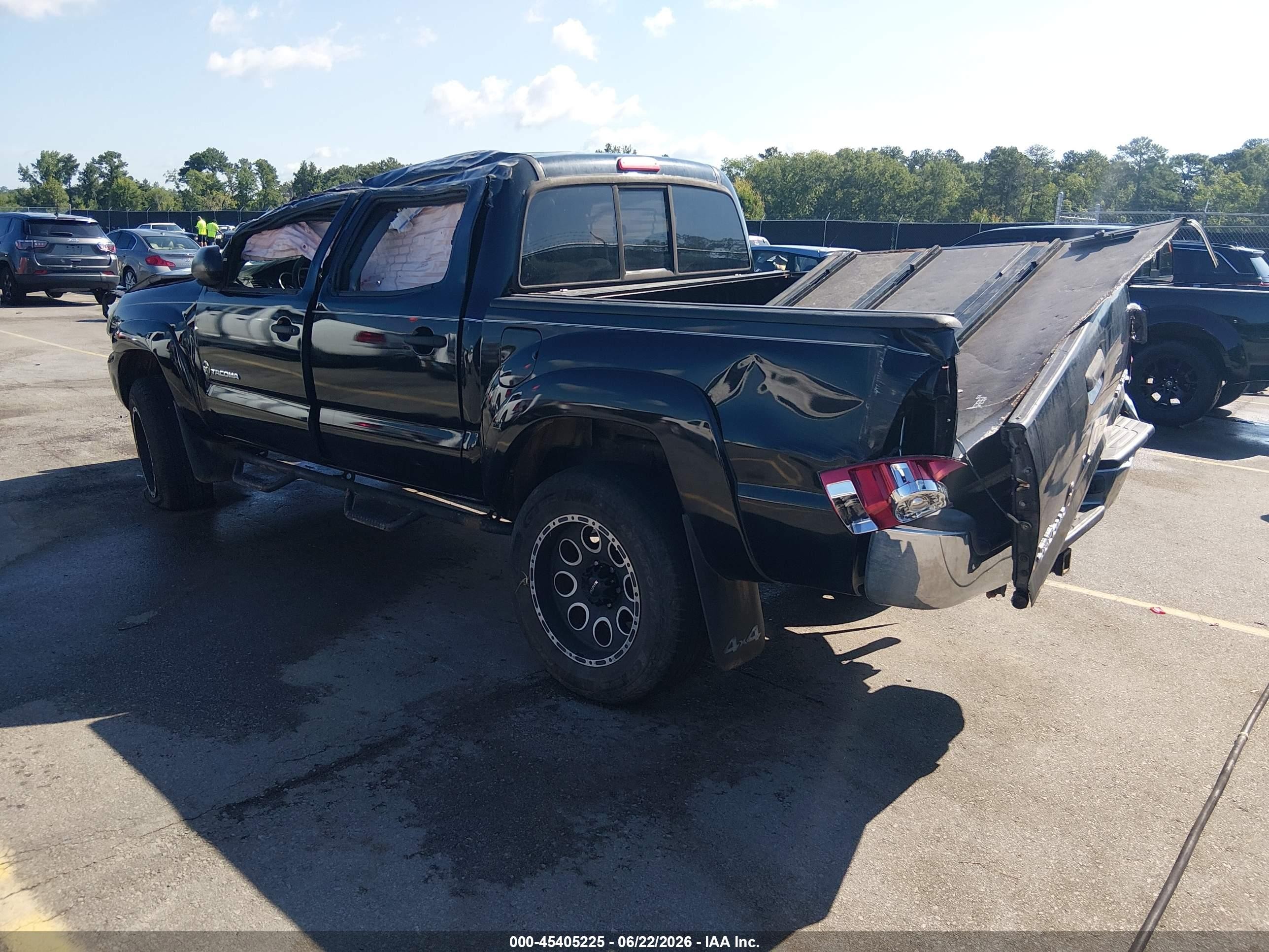2013 Toyota Tacoma Base V6 Black vin: 5TFLU4EN0DX056868