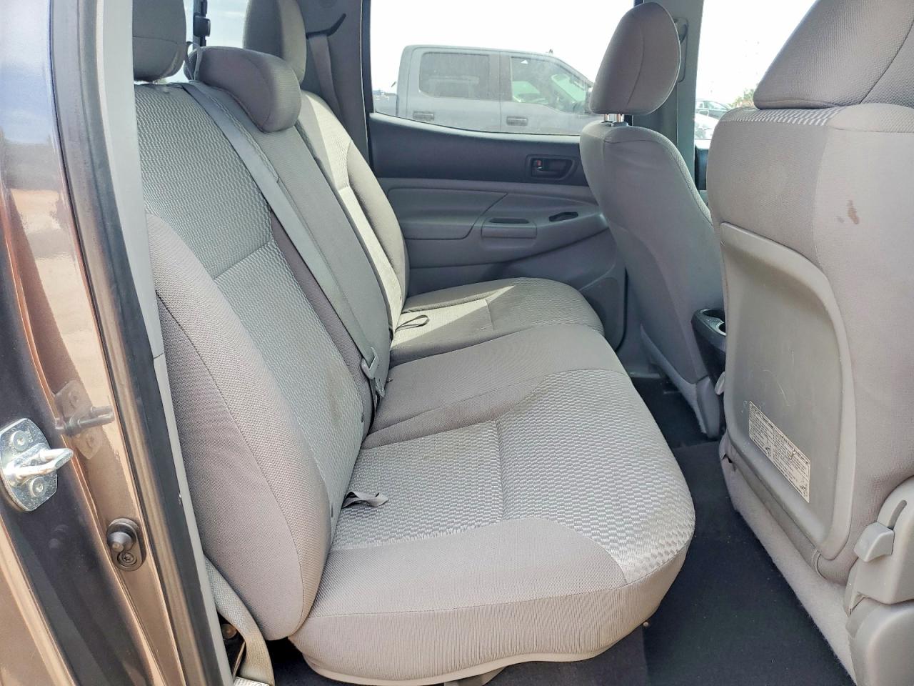 2013 Toyota Tacoma Double Cab Gray vin: 5TFLU4EN0DX073833