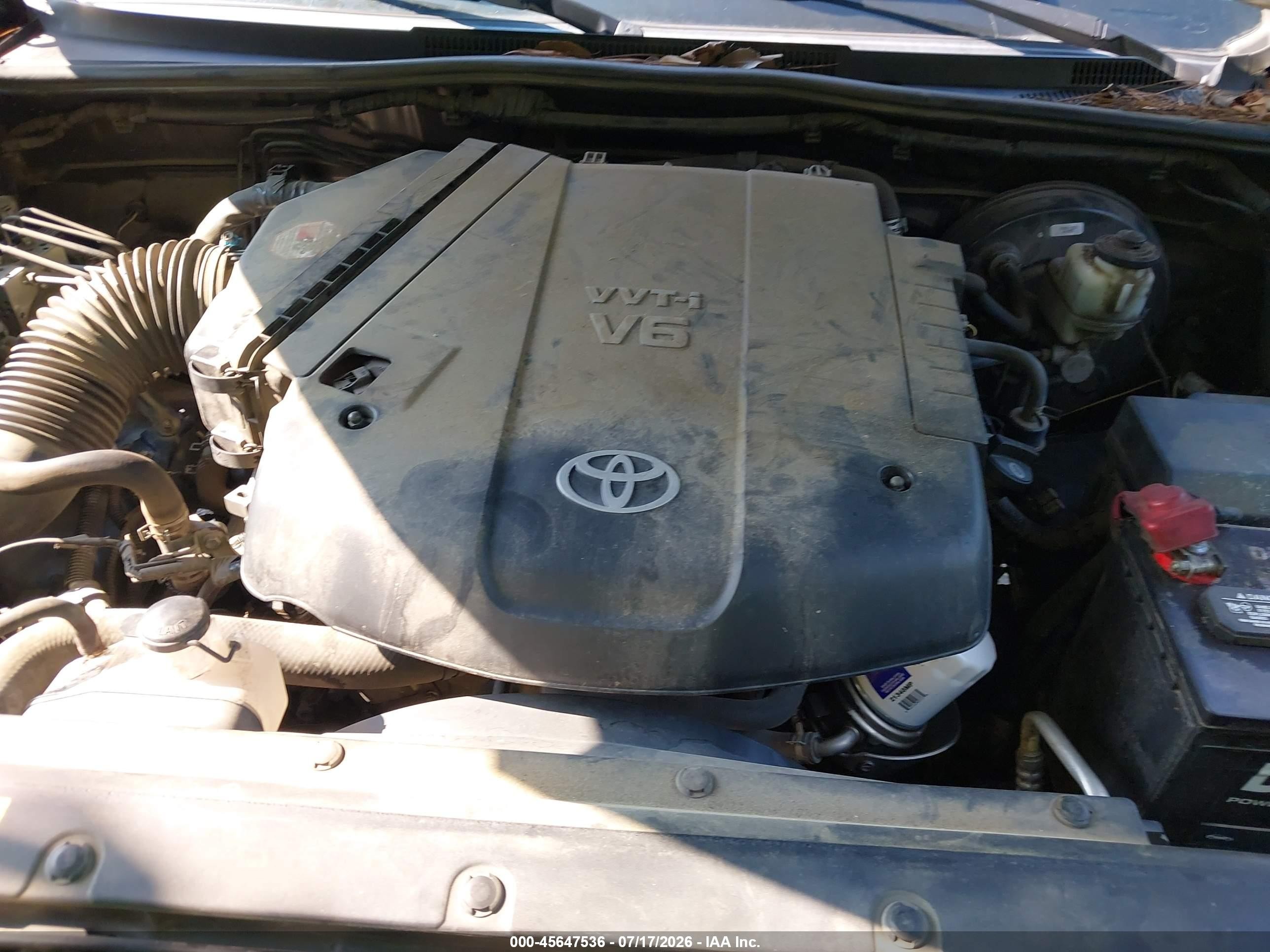 2014 Toyota Tacoma Base V6 Gray vin: 5TFLU4EN0EX093677