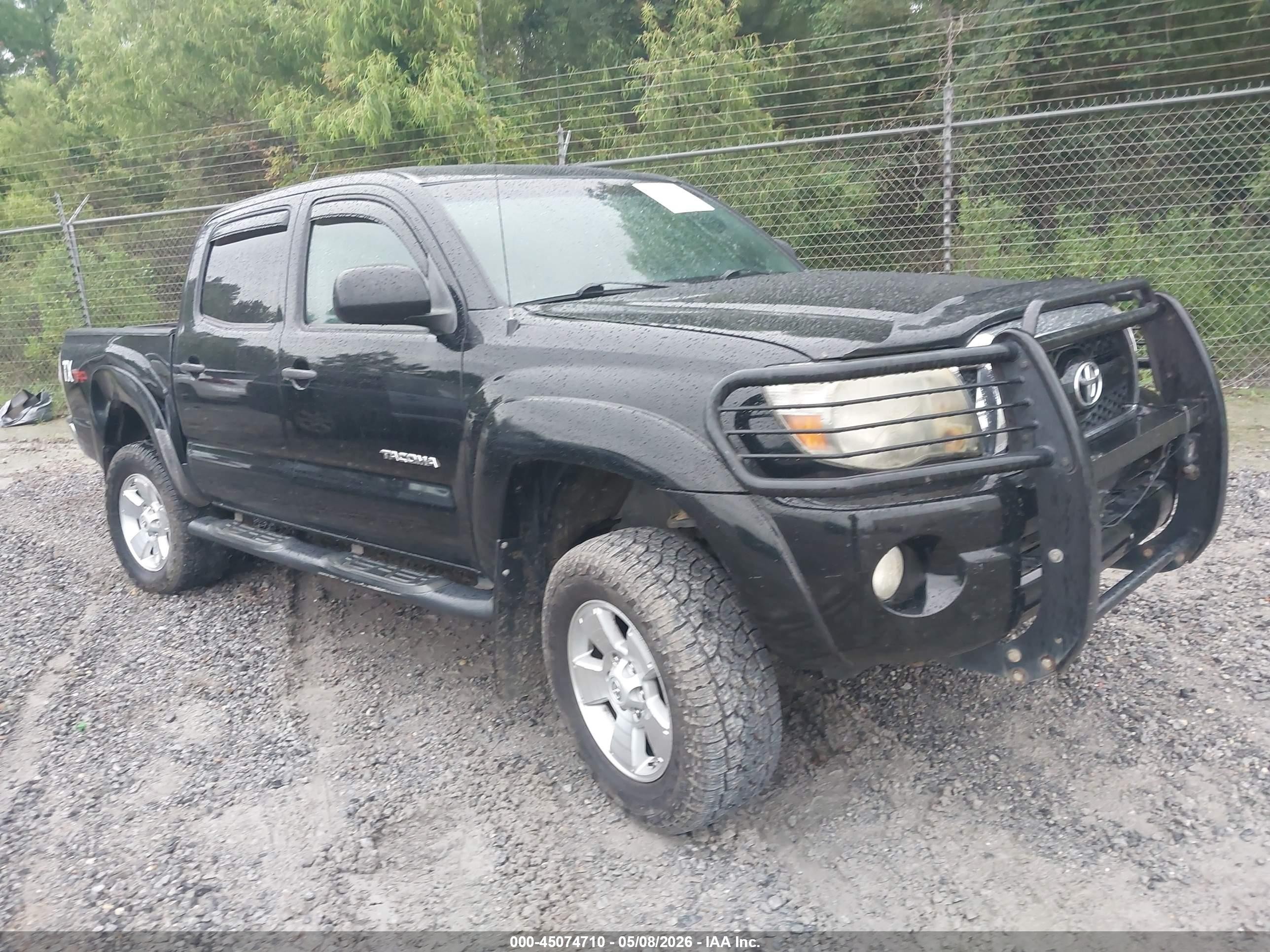 2011 Toyota Tacoma Base V6 Black vin: 5TFLU4EN1BX007952