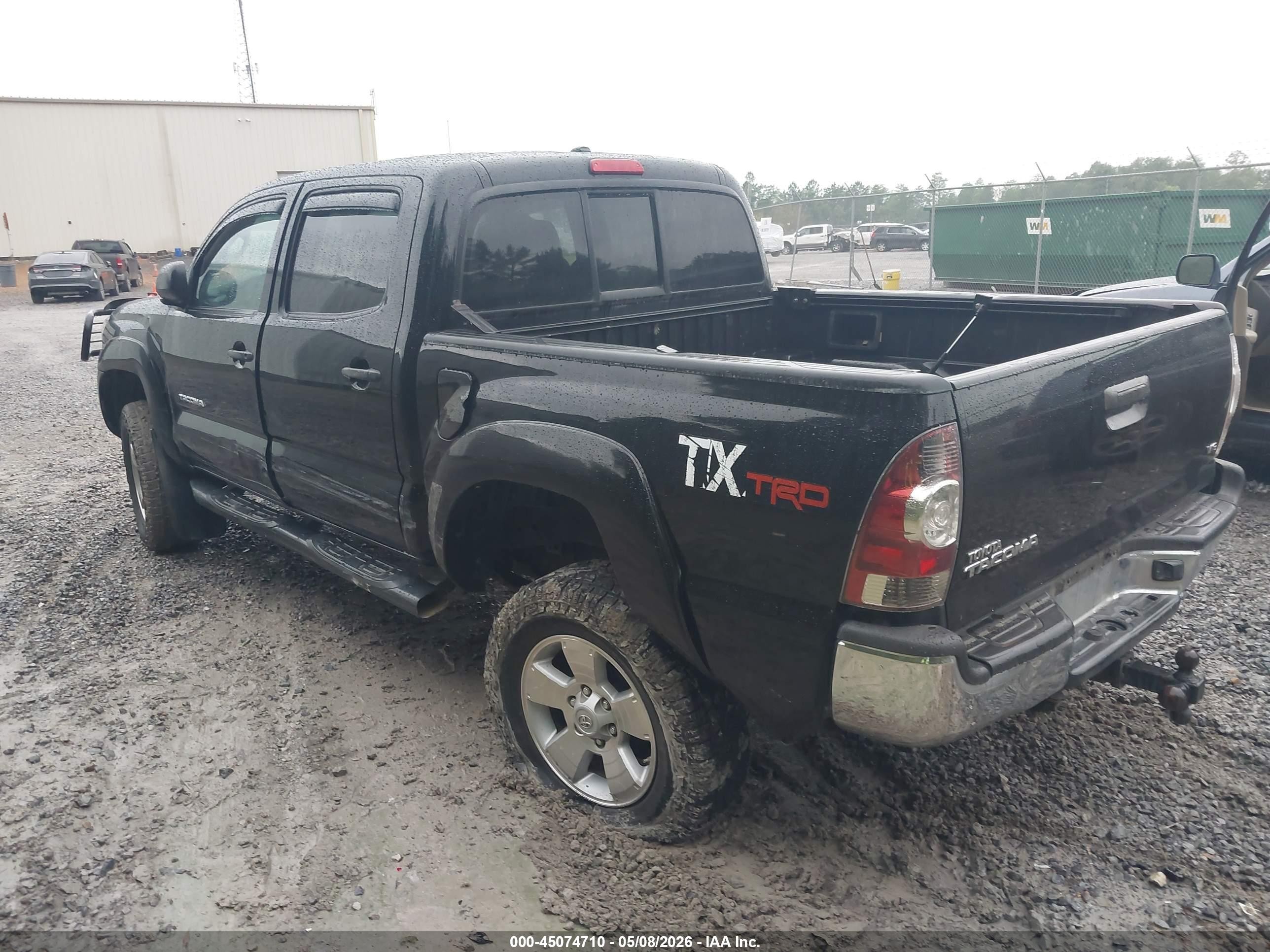 2011 Toyota Tacoma Base V6 Черный vin: 5TFLU4EN1BX007952