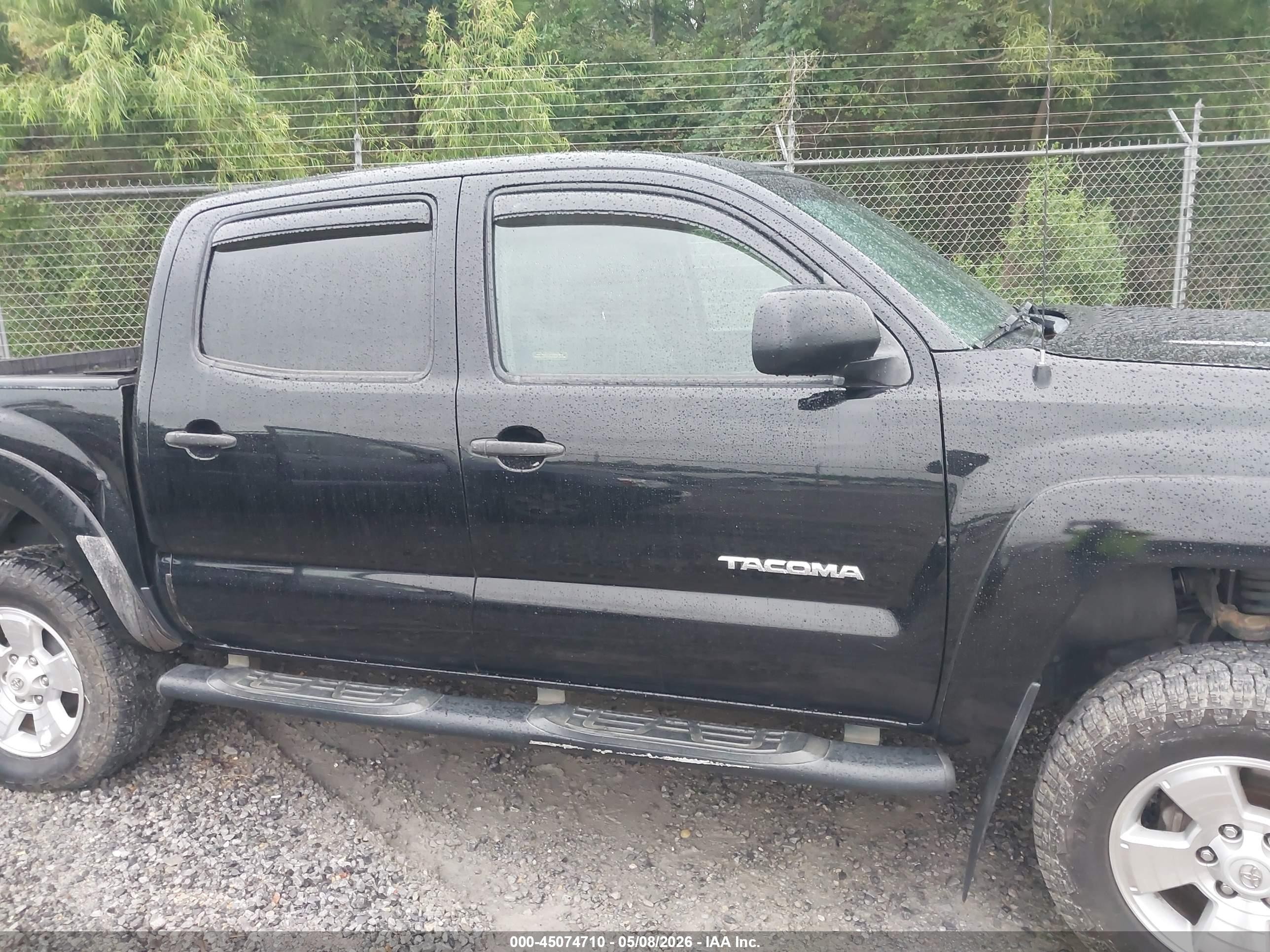2011 Toyota Tacoma Base V6 Черный vin: 5TFLU4EN1BX007952