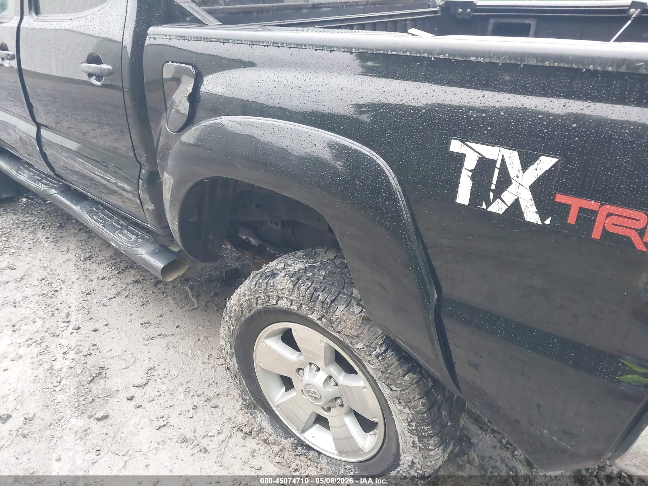 2011 Toyota Tacoma Base V6 Черный vin: 5TFLU4EN1BX007952