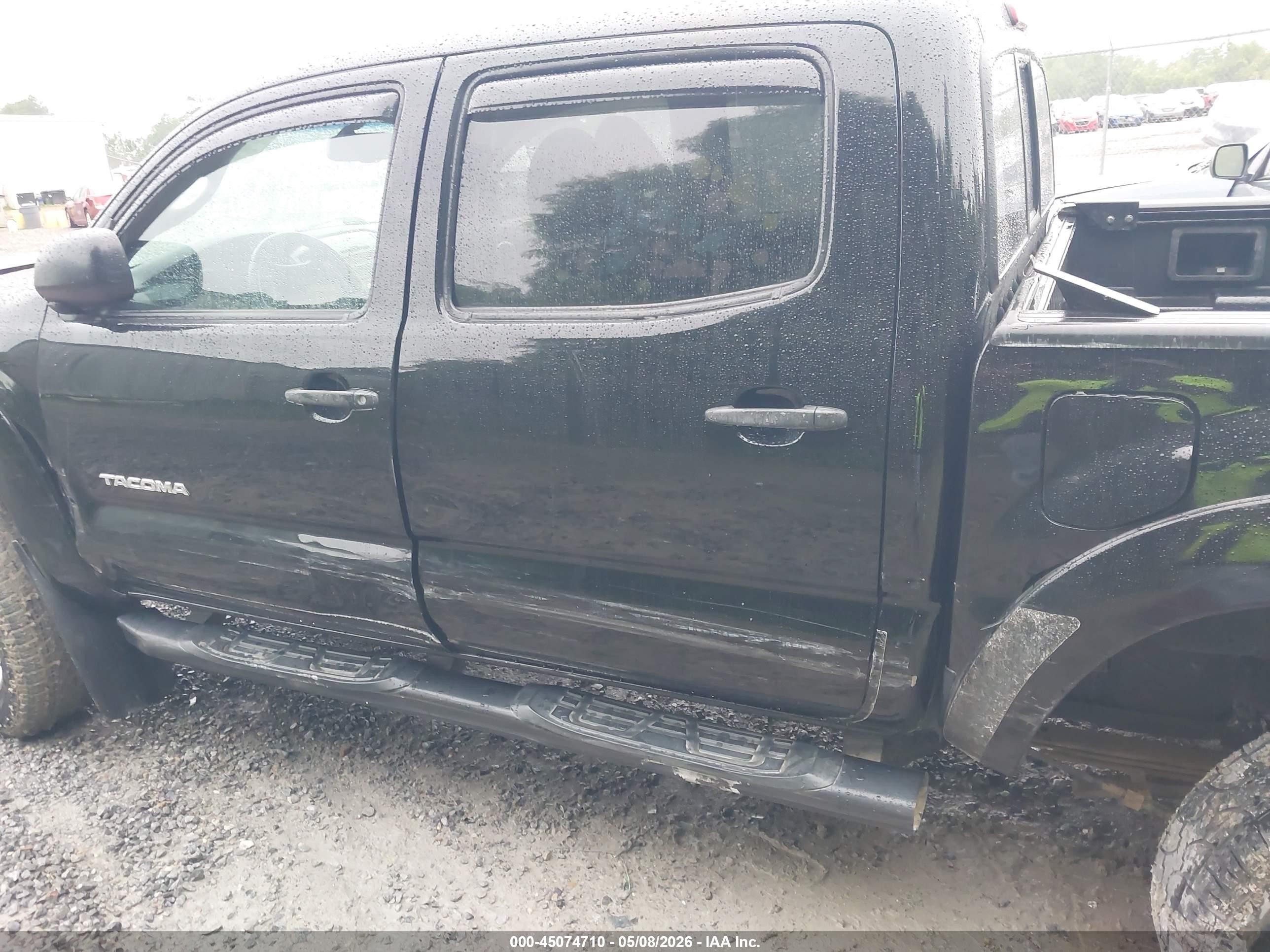 2011 Toyota Tacoma Base V6 Черный vin: 5TFLU4EN1BX007952