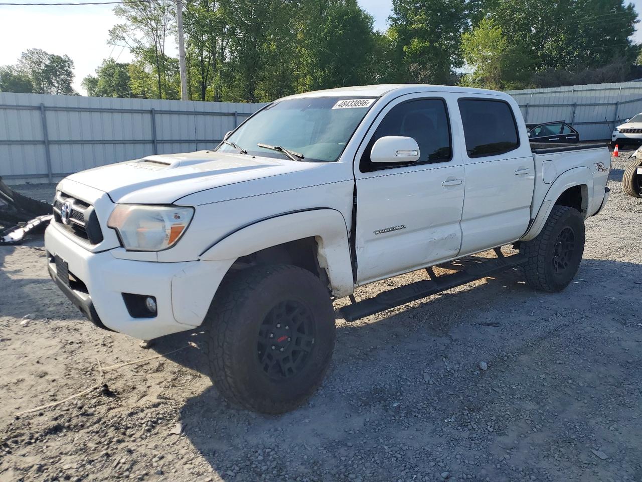 2012 Toyota Tacoma V6 White vin: 5TFLU4EN1CX032819