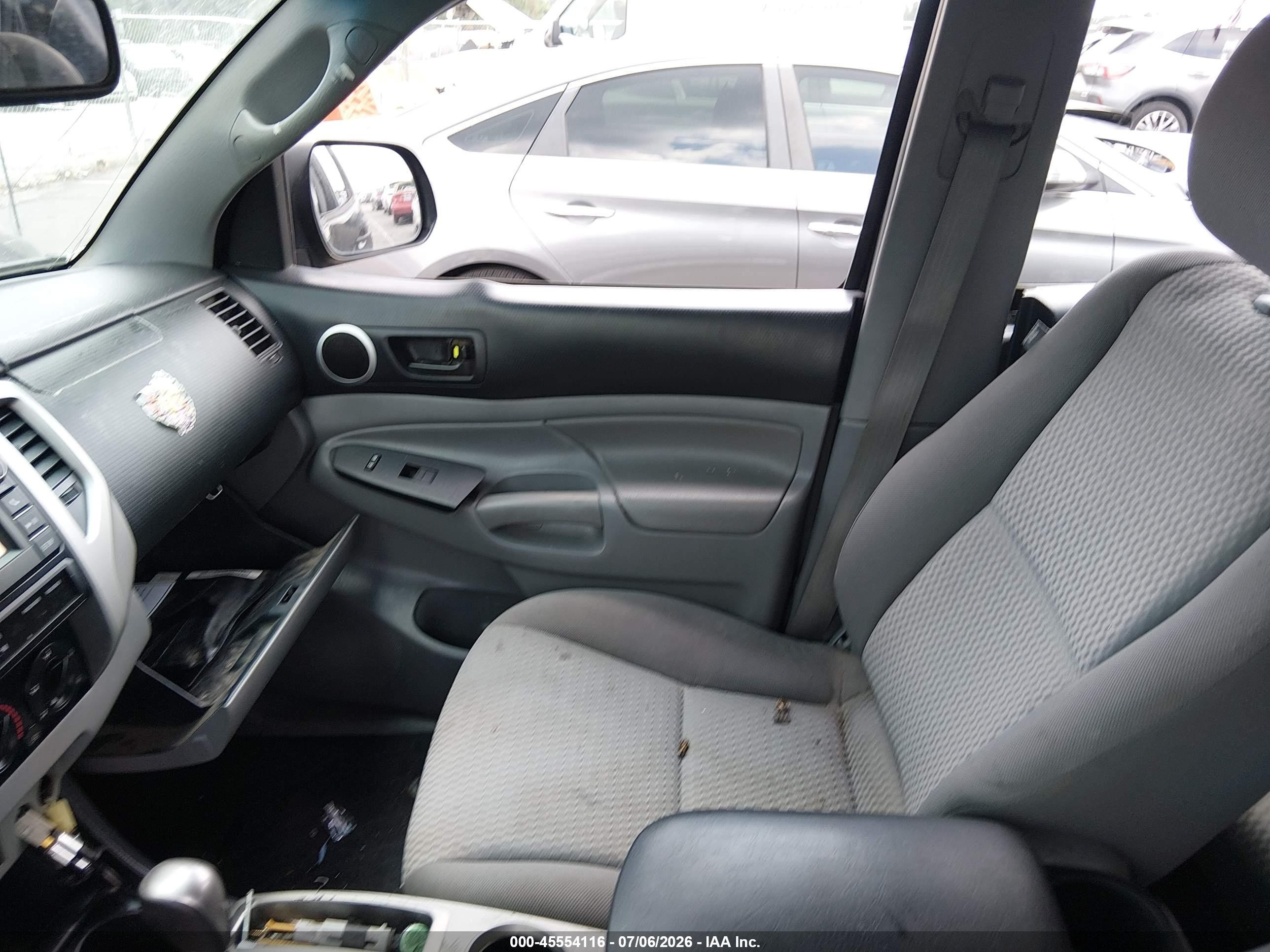 2013 Toyota Tacoma Base V6 Gray vin: 5TFLU4EN1DX067779