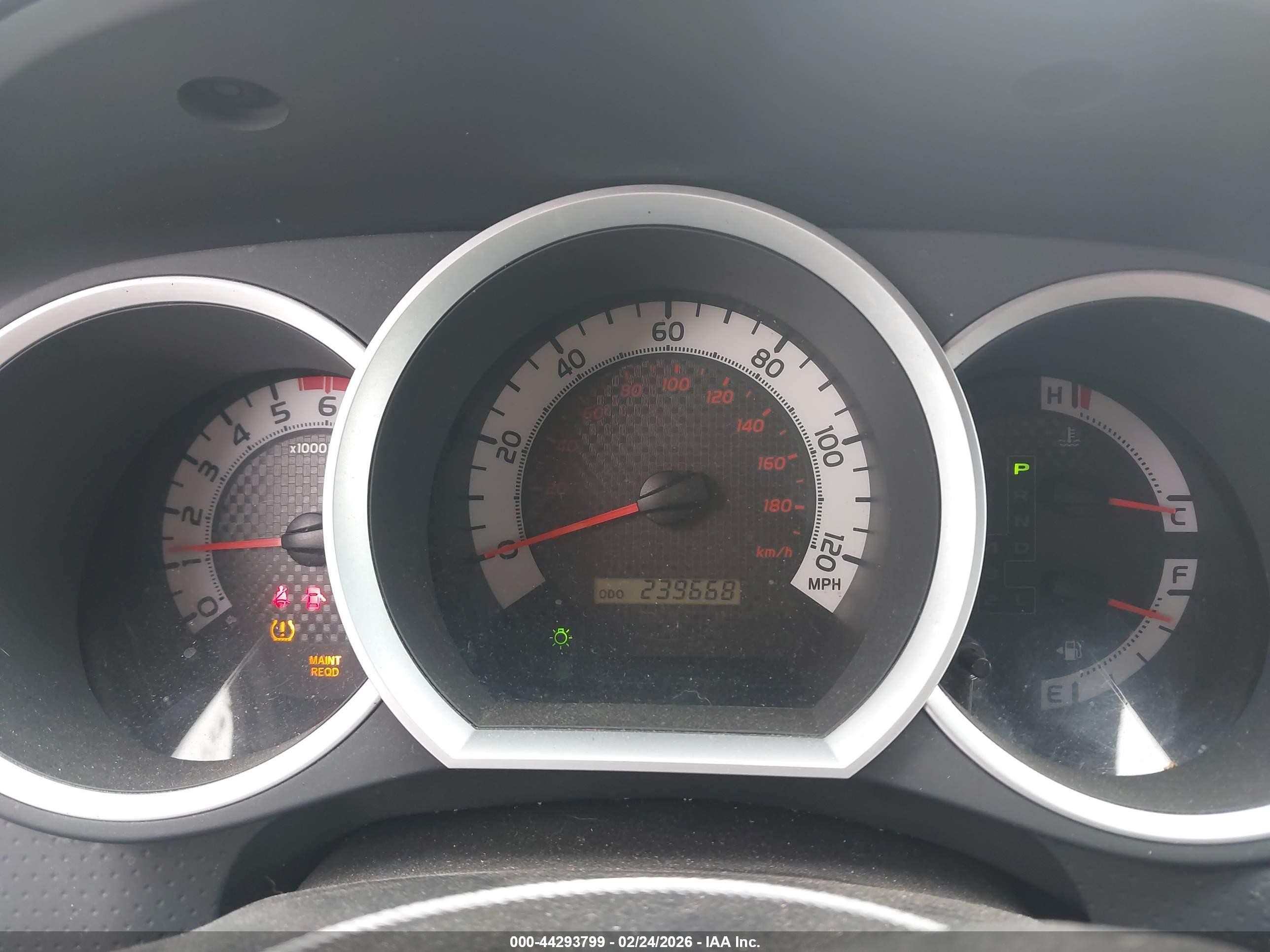 2013 Toyota Tacoma Base V6 Black vin: 5TFLU4EN1DX073534