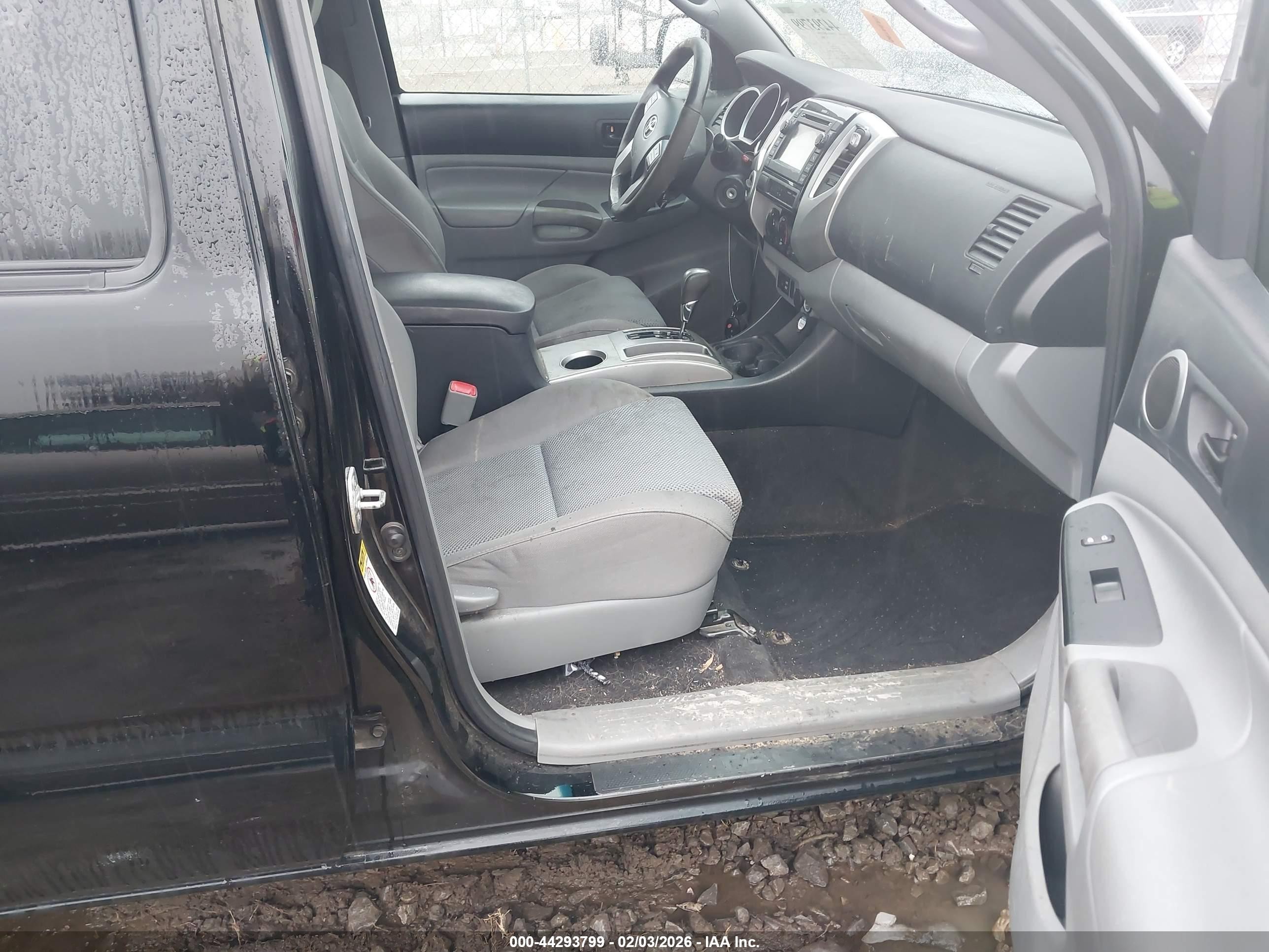 2013 Toyota Tacoma Base V6 Black vin: 5TFLU4EN1DX073534